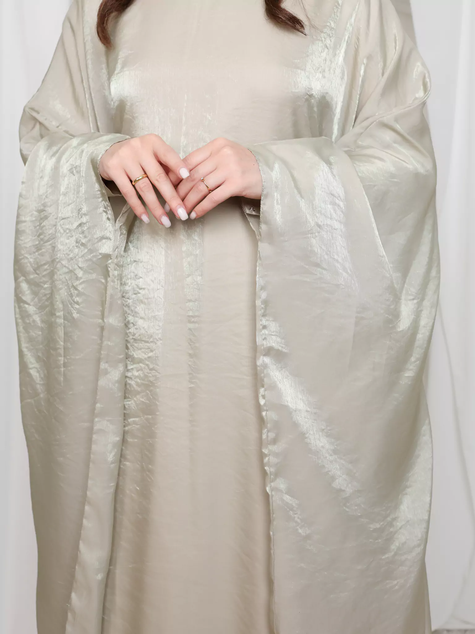 Mira Butterfly Green Dress - Image 7