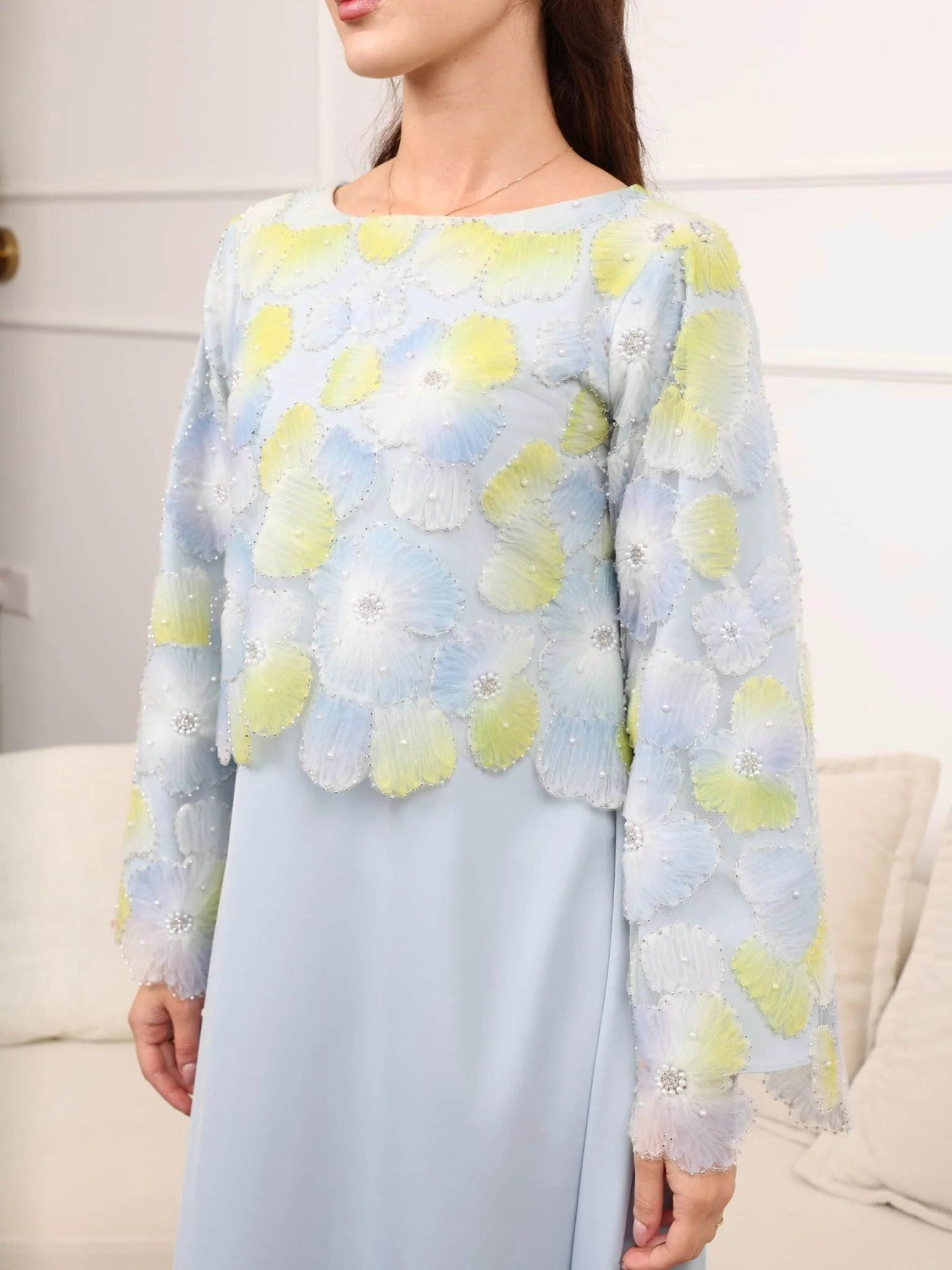 Moanna Luxury Embellished Dress - Image 2