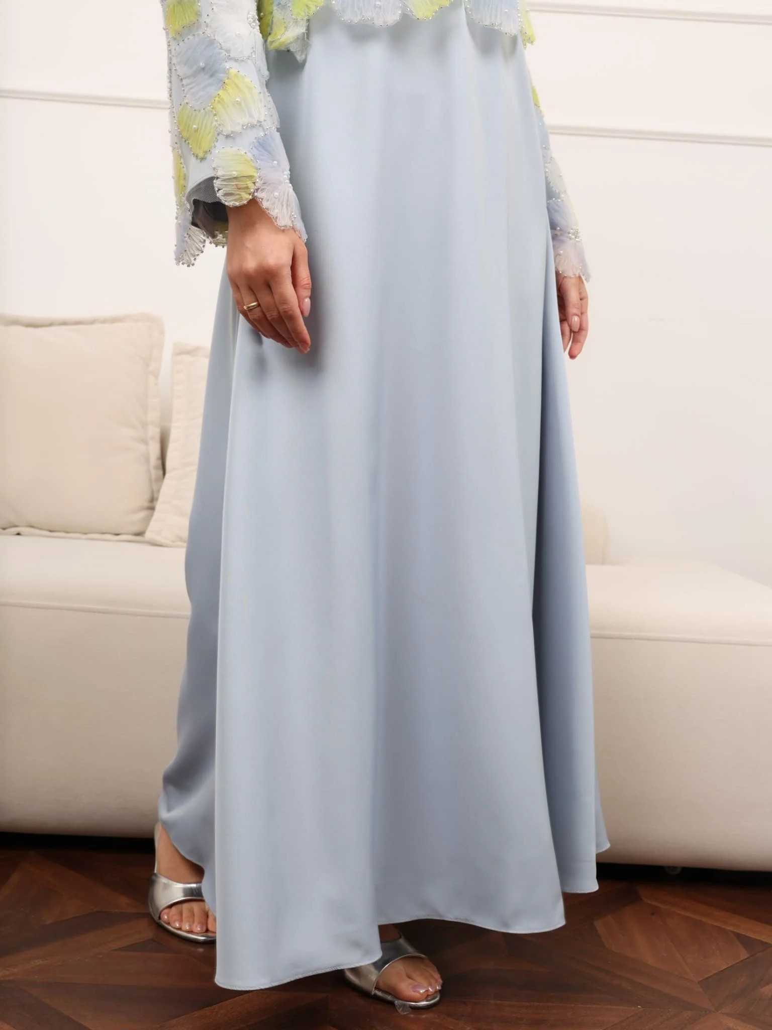 Moanna Luxury Embellished Dress - Image 4