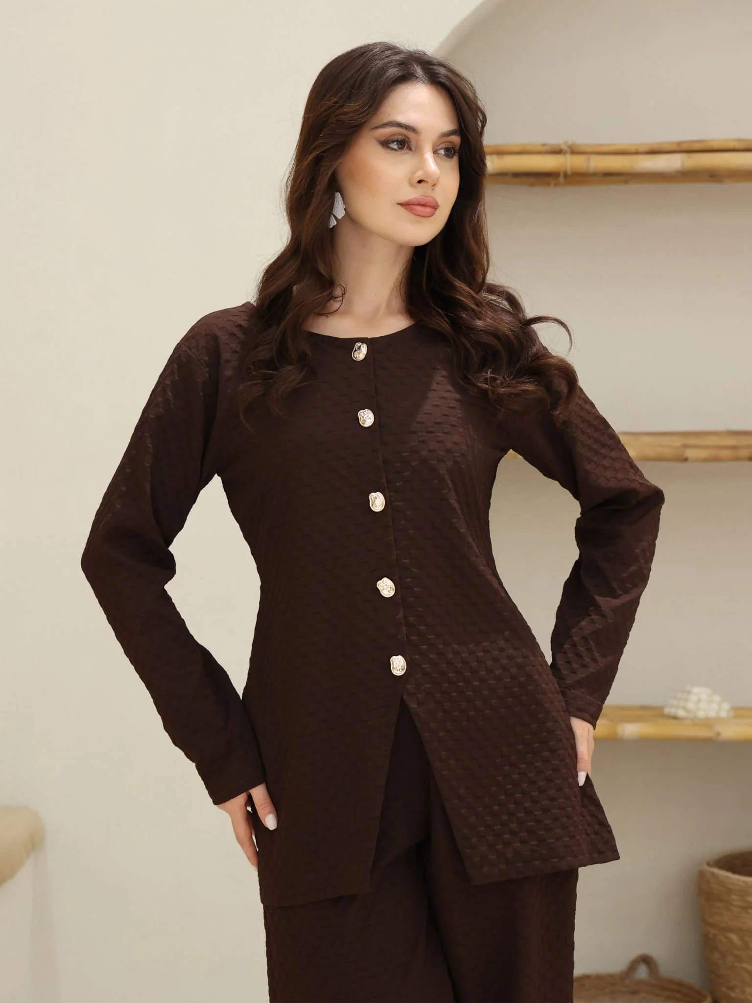 Monash Brown Co Ord Set - Image 3