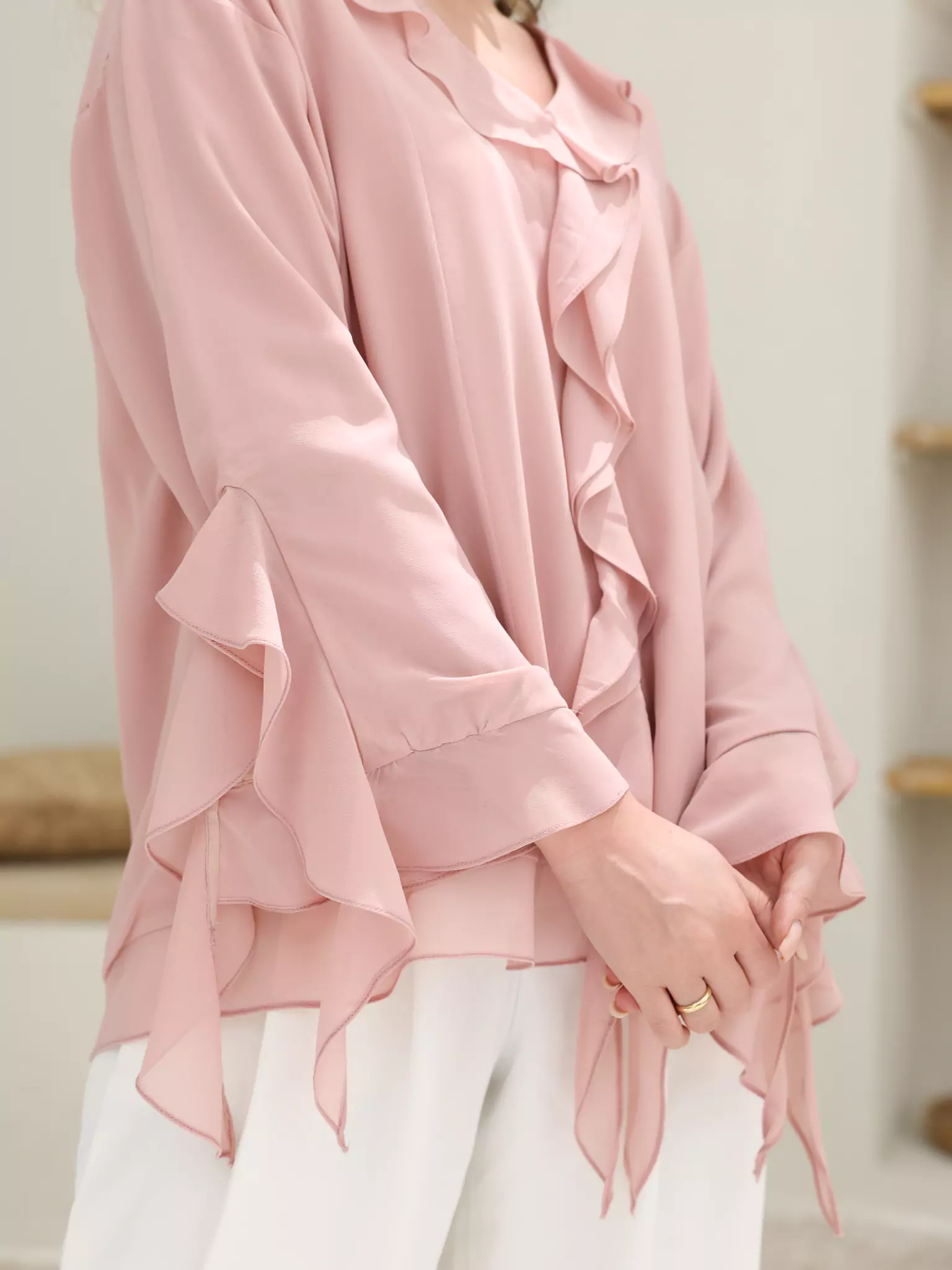 Mousse Ruffle Shirt - Image 2