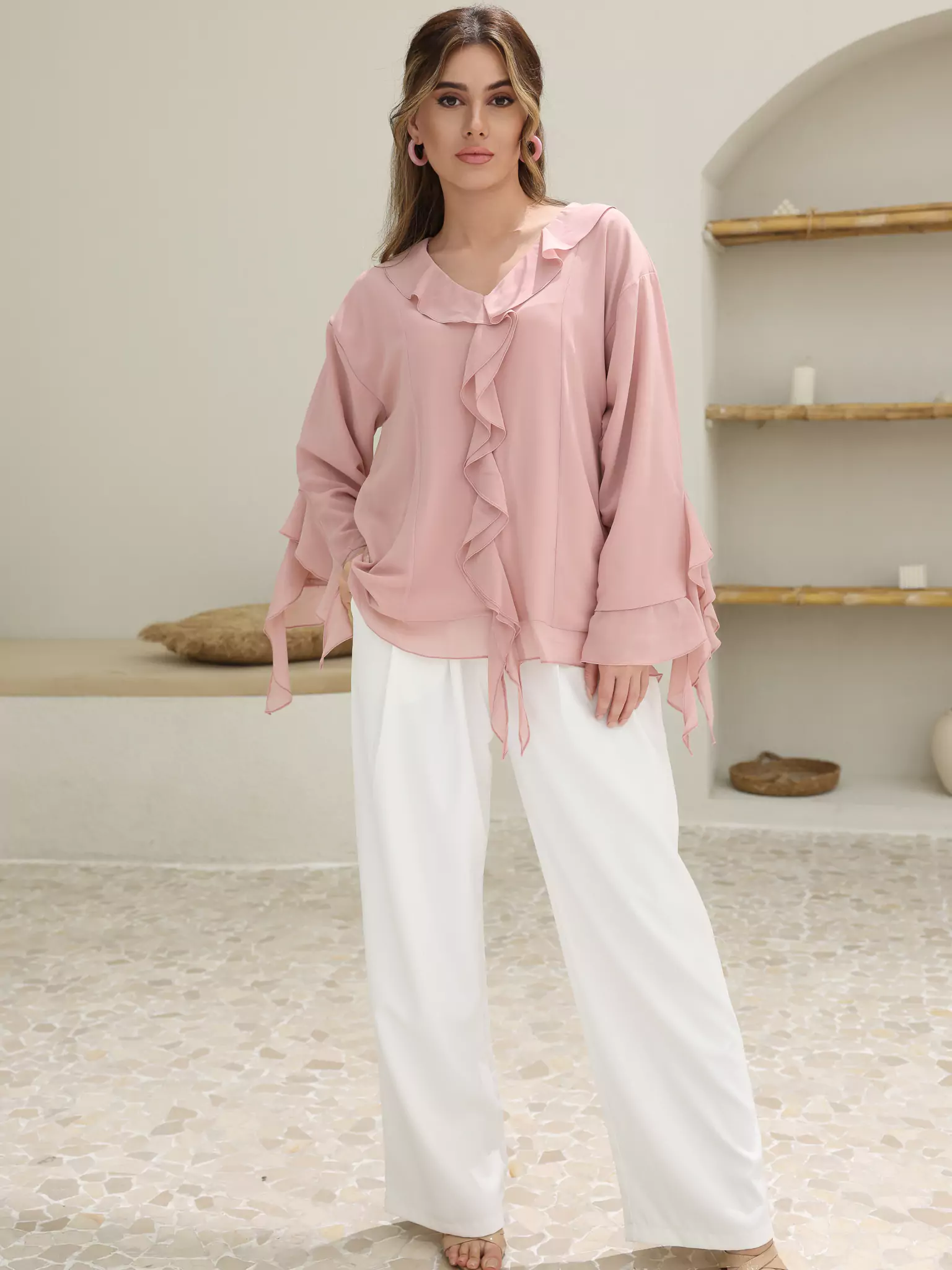 Mousse Ruffle Shirt - Image 7