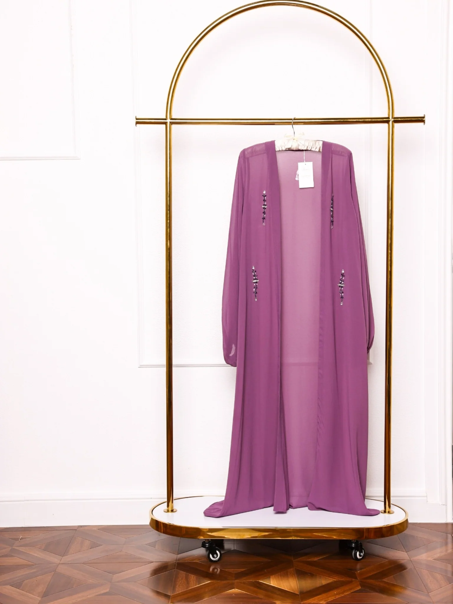 Mulberry Lilac Dress And Embellished Upper - Image 13