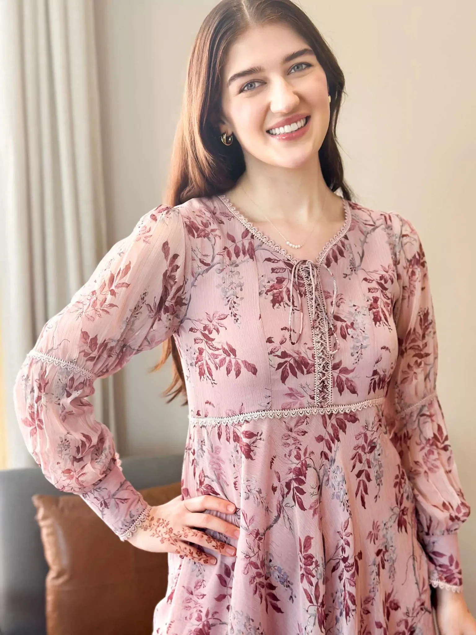 Nerime Floral Dress - Image 10