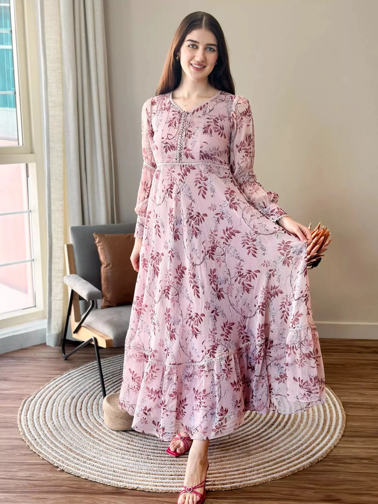 Nerime Floral Dress - Image 12