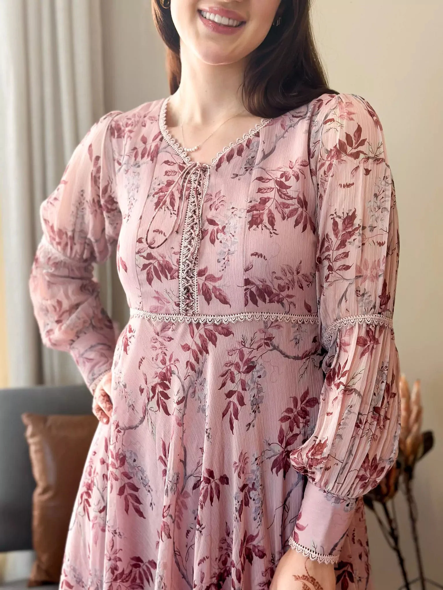 Nerime Floral Dress - Image 4