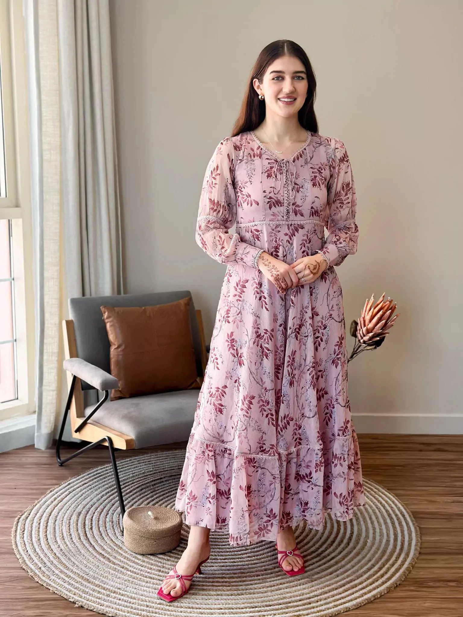 Nerime Floral Dress - Image 6