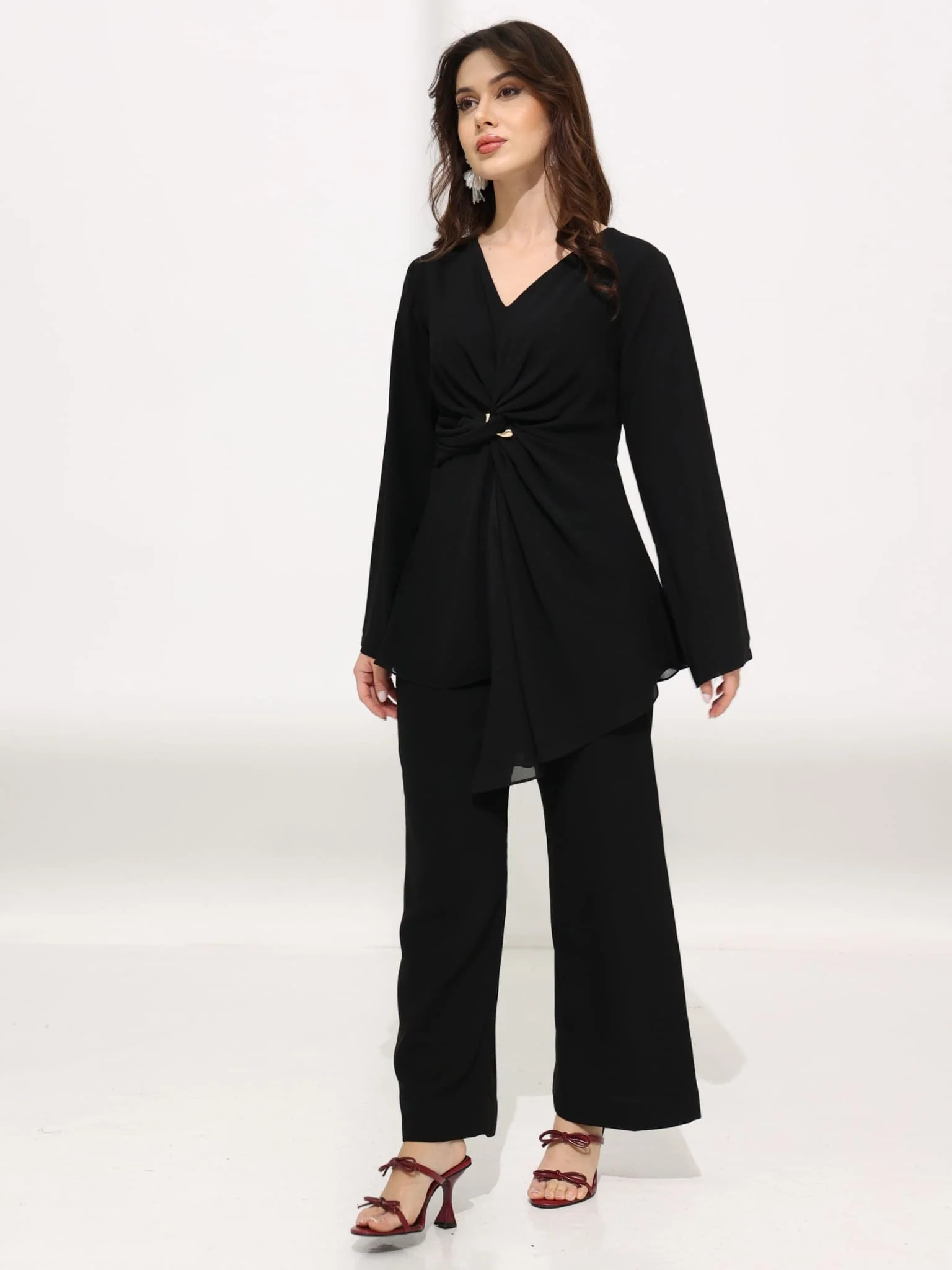 Nish Black Pants - Image 2