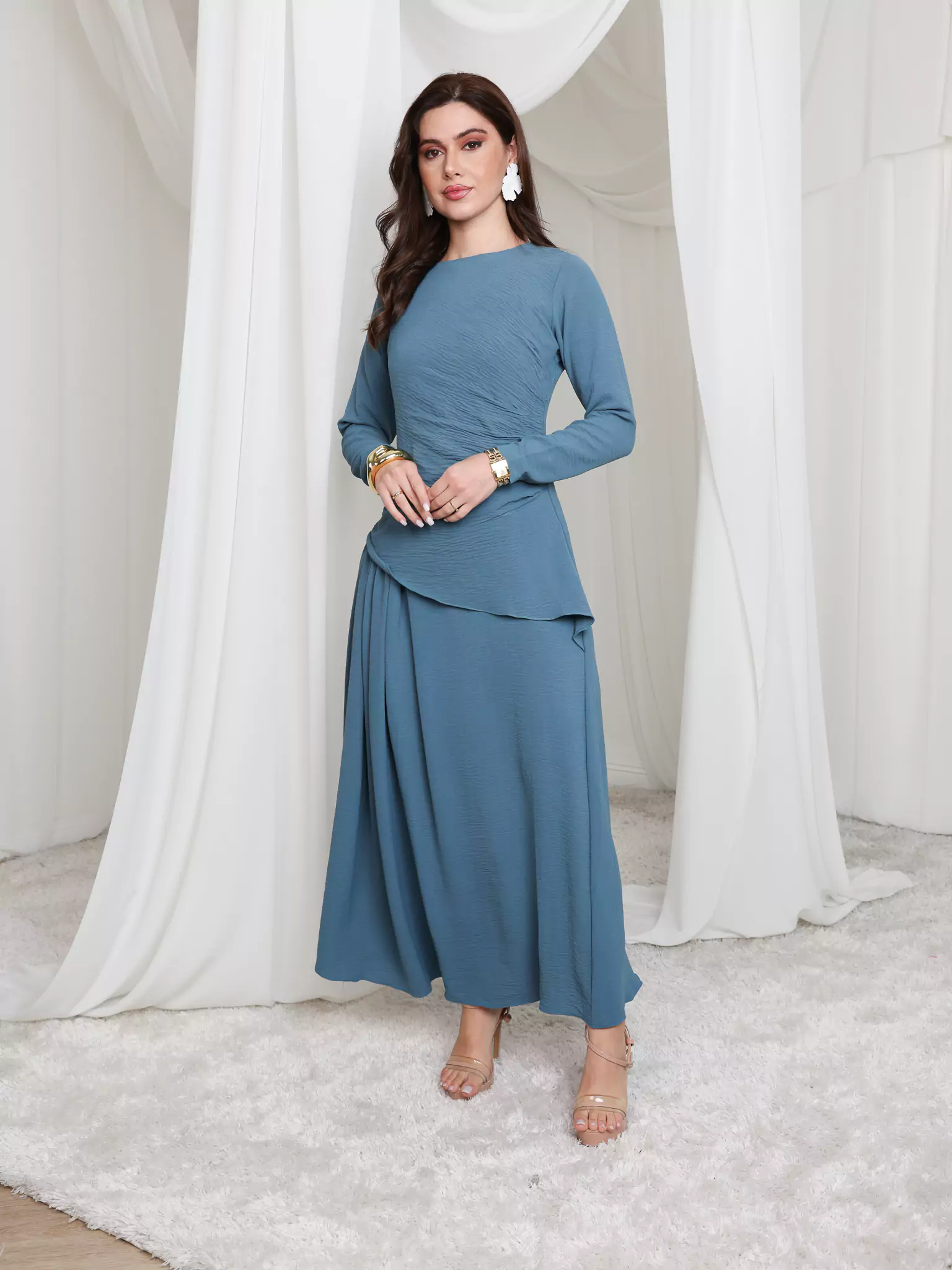 Nyx Blue Dress - Image 3