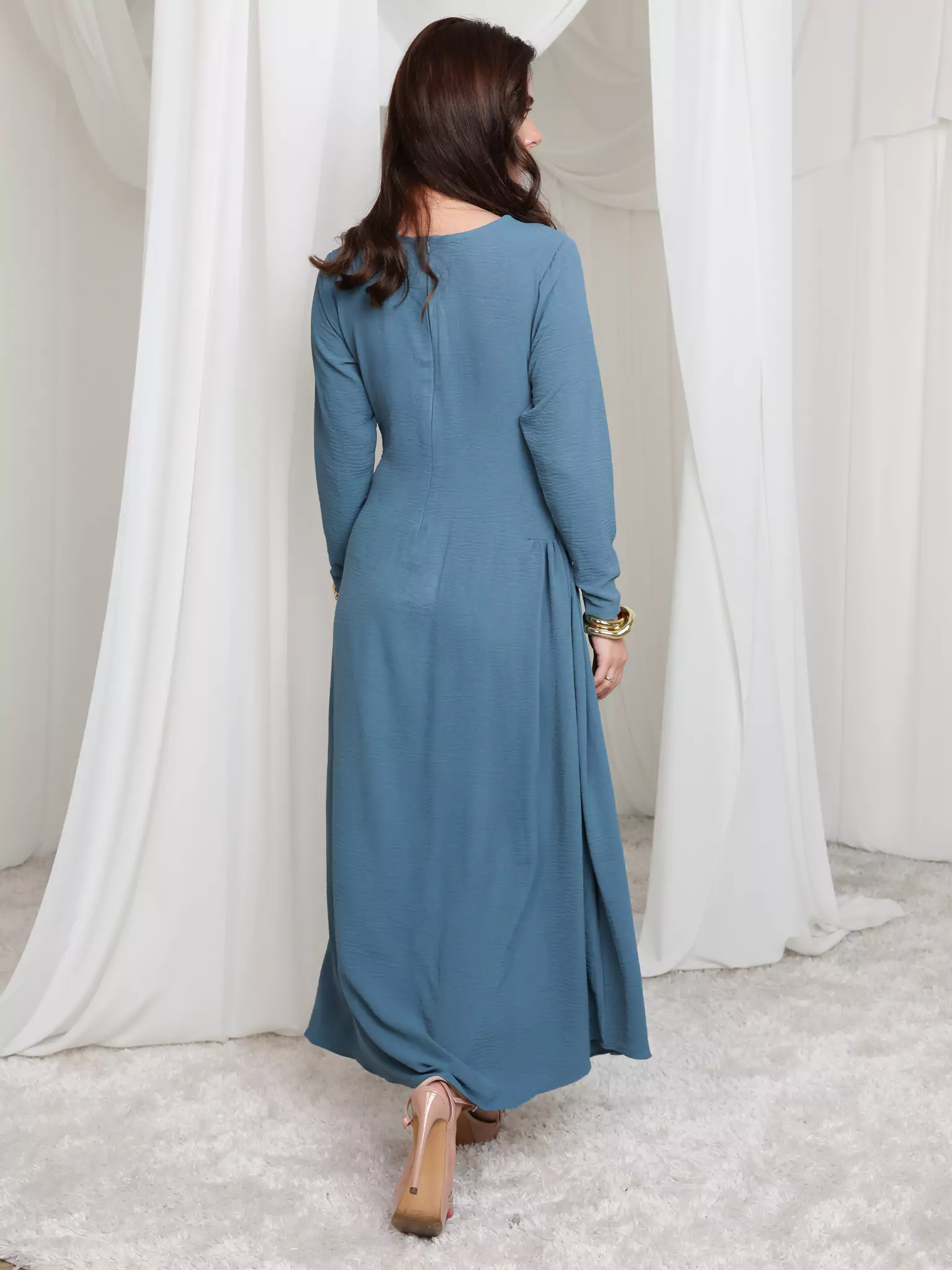 Nyx Blue Dress - Image 4