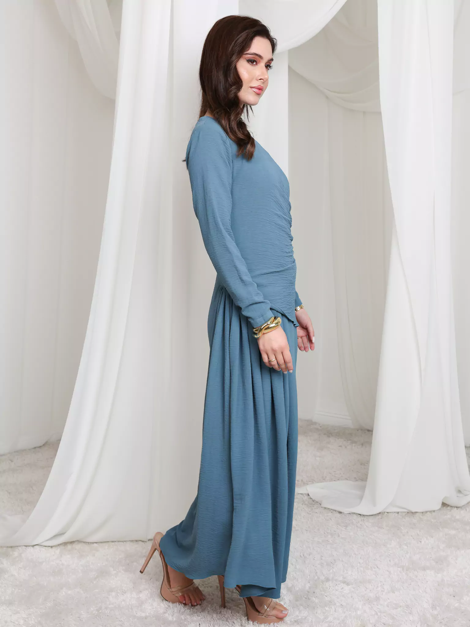 Nyx Blue Dress - Image 6