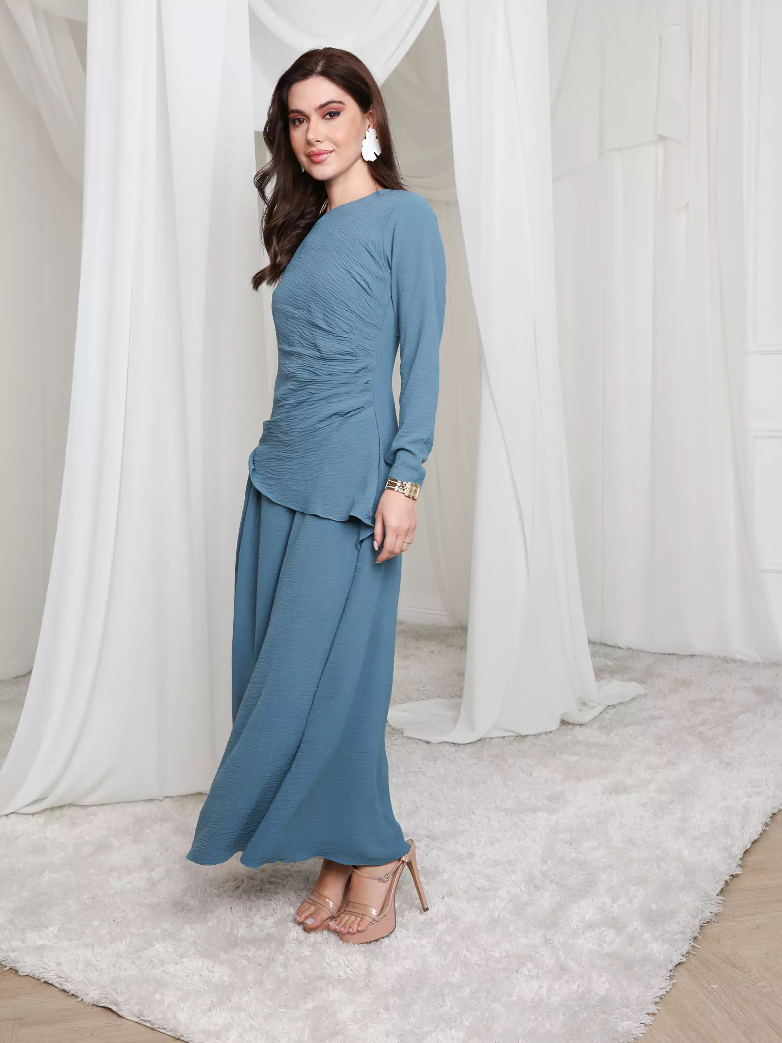 Nyx Blue Dress - Image 9