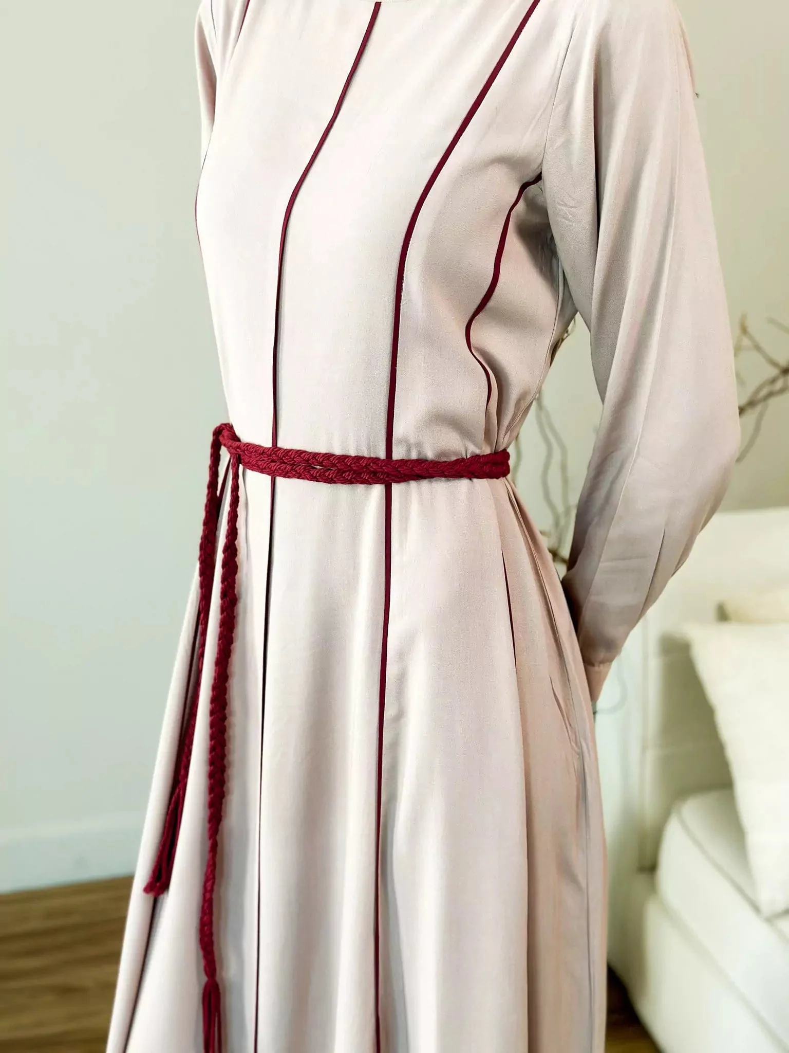 Oats n Rose Braided Long Dress - Image 9