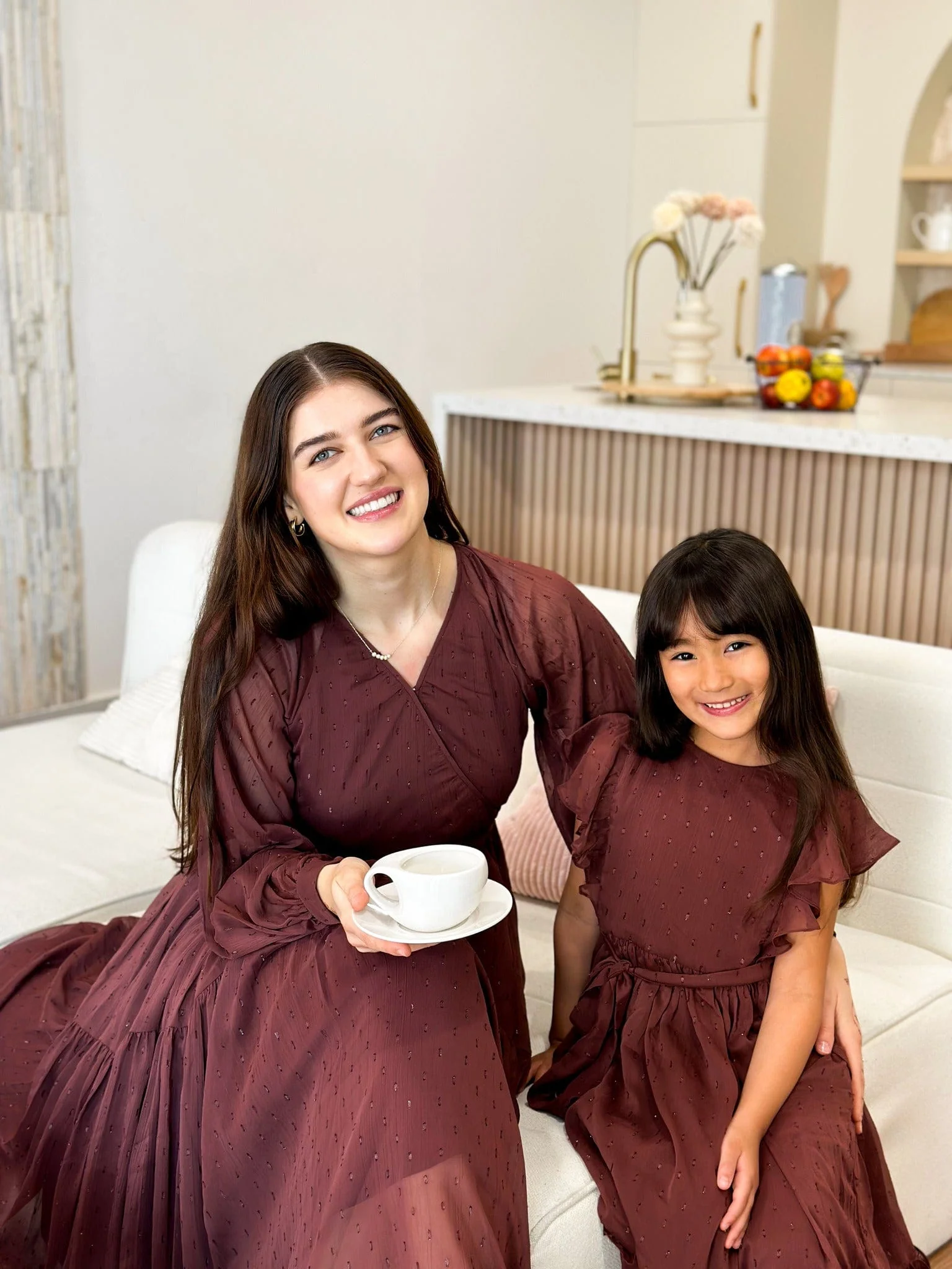 Pecan Rose Long Dress - Image 6