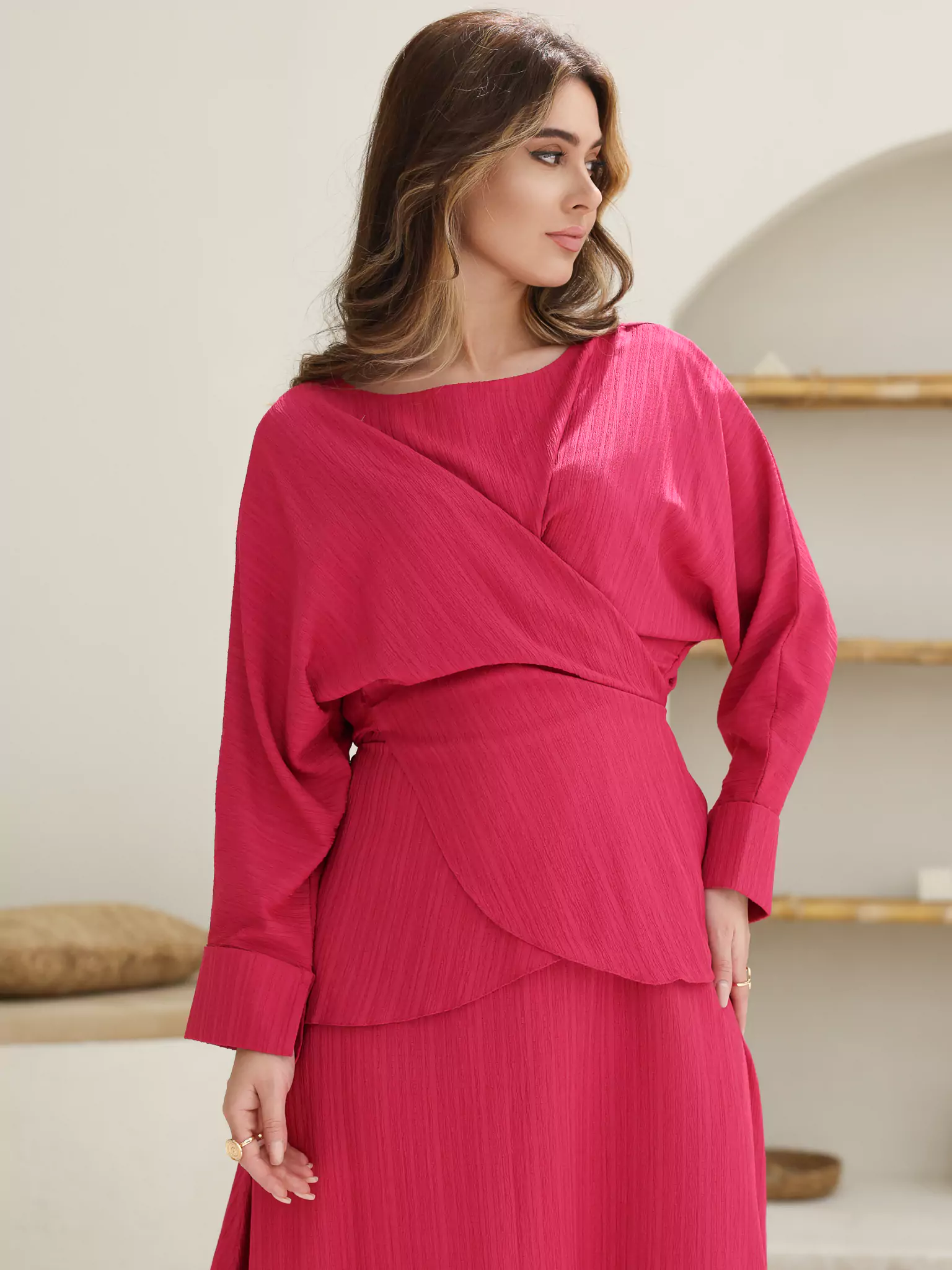 Pinkerbelle Criss Cross long Dress - Image 5