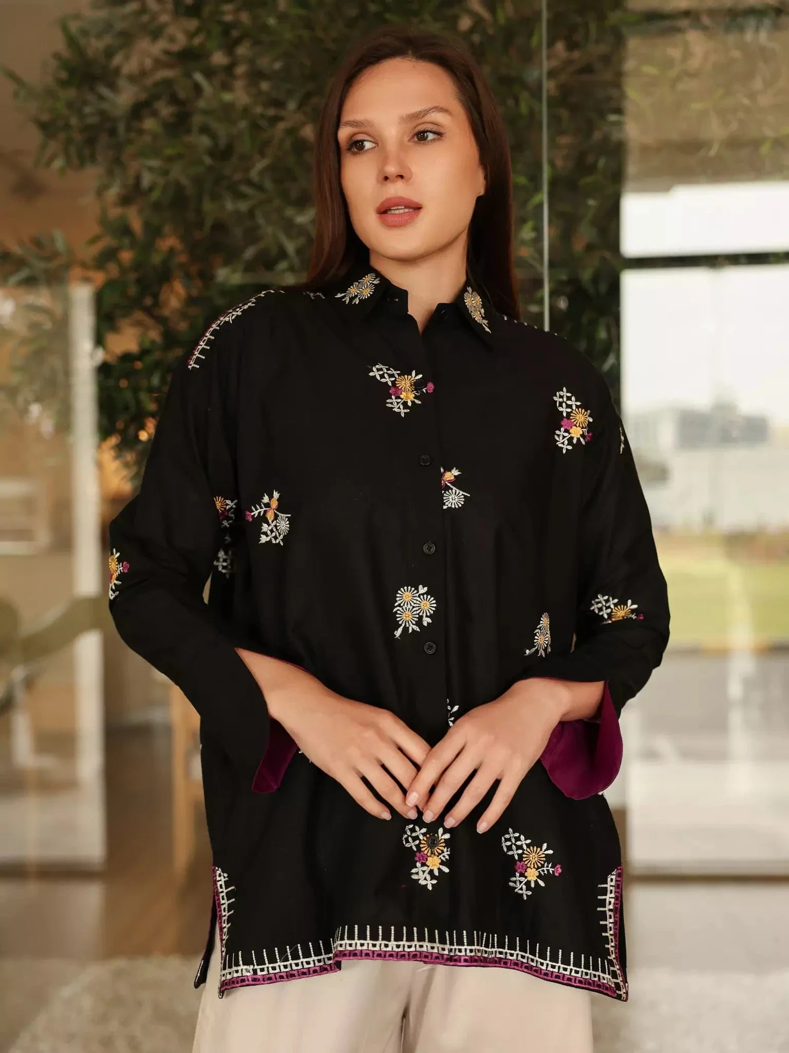 Piper Embroidered Shirt