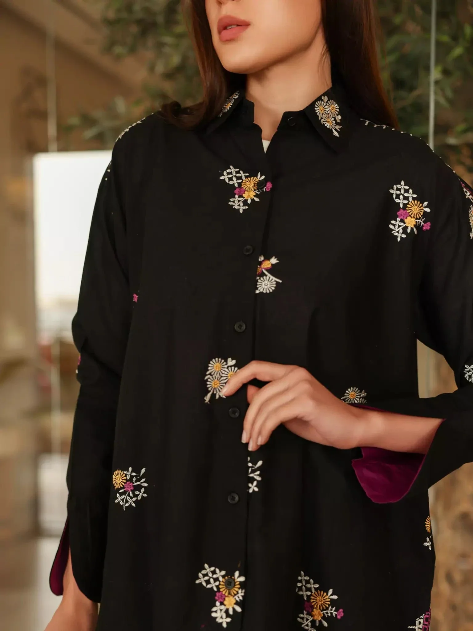 Piper Embroidered Shirt - Image 2
