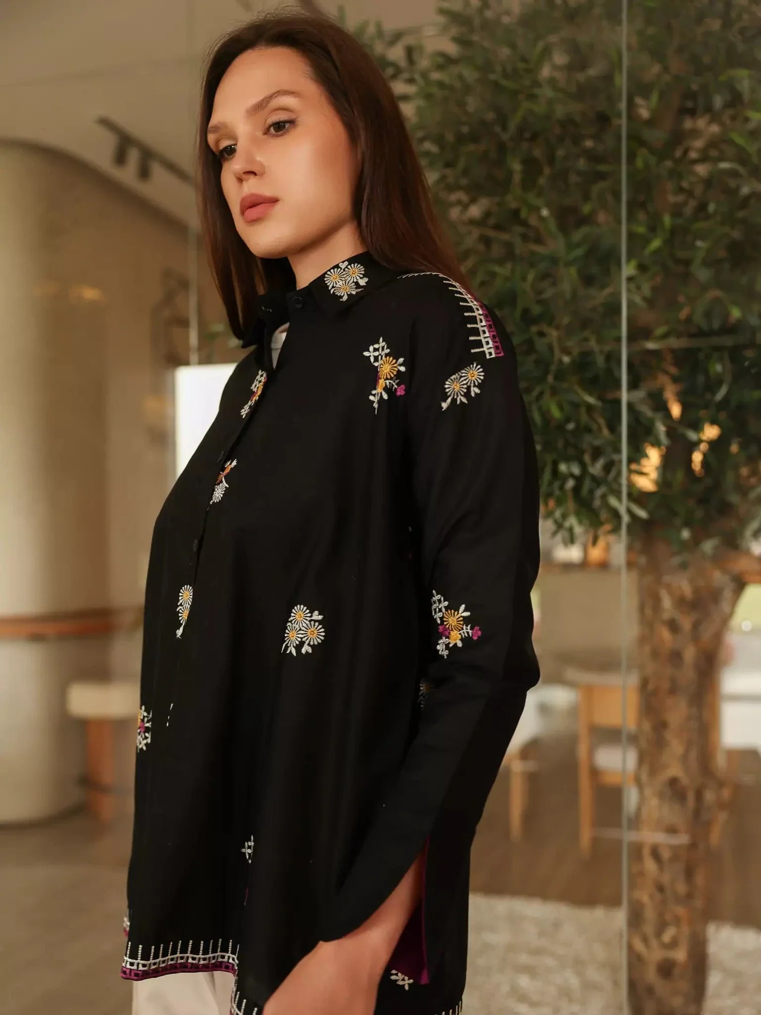 Piper Embroidered Shirt - Image 5
