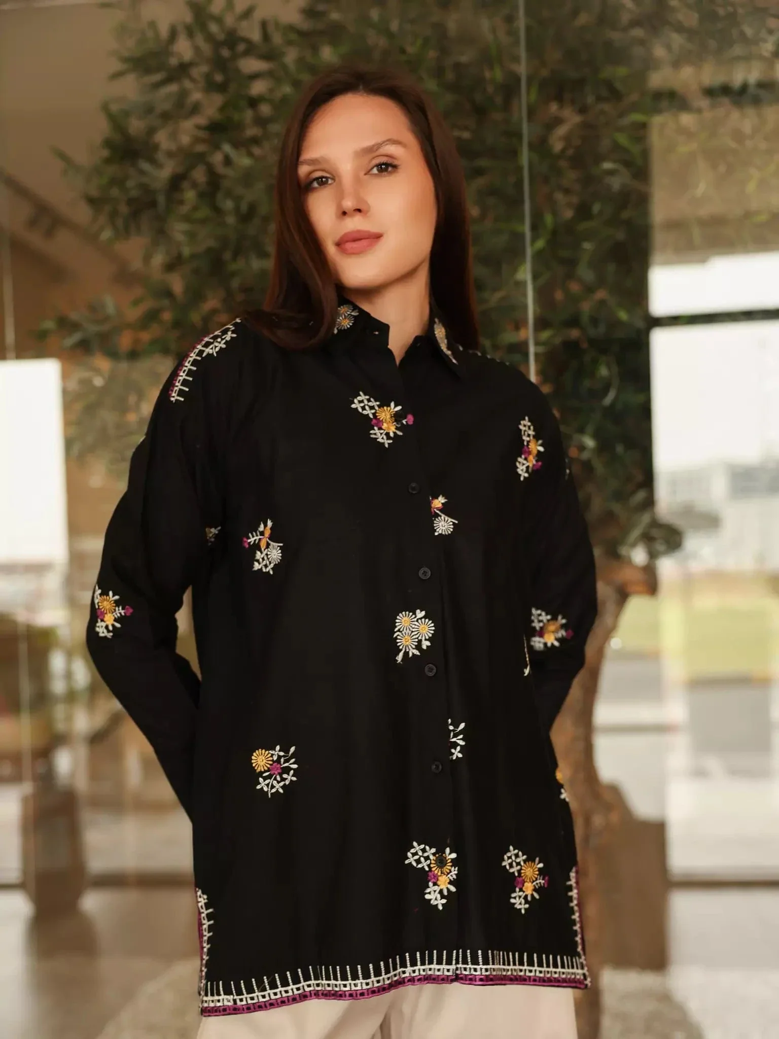 Piper Embroidered Shirt - Image 6