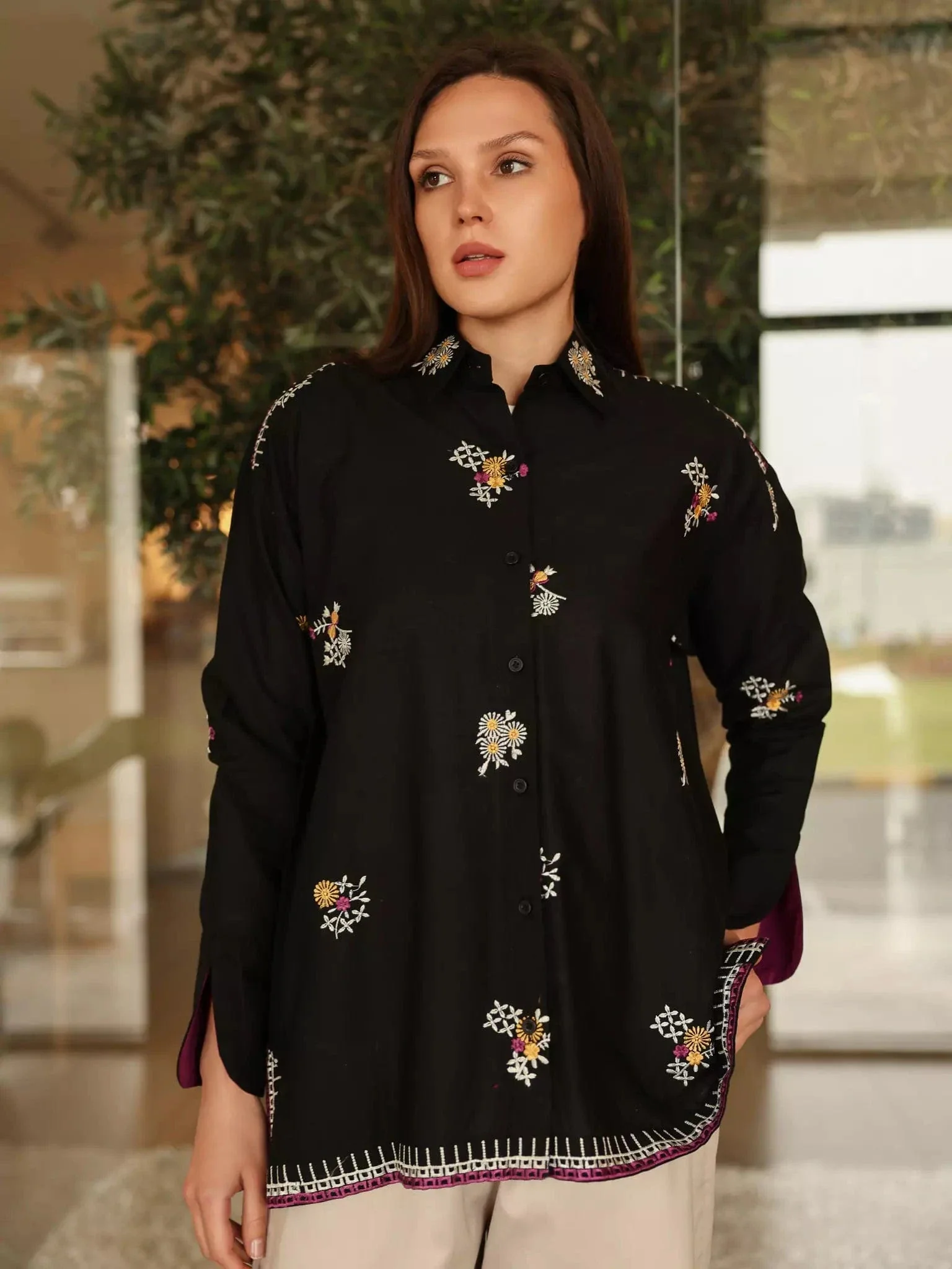 Piper Embroidered Shirt - Image 7