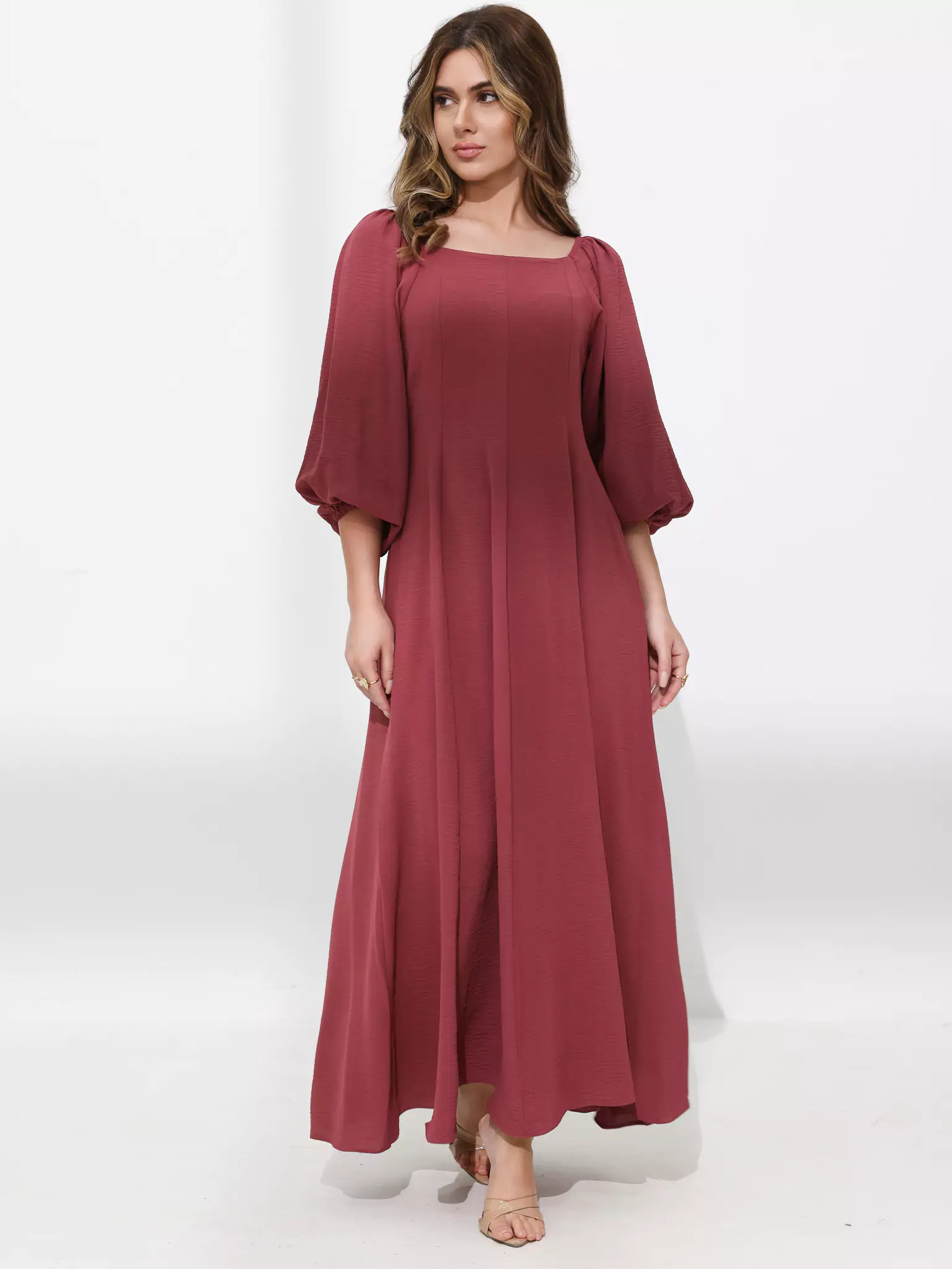 Plumpet Mauve Long Dress - Image 10