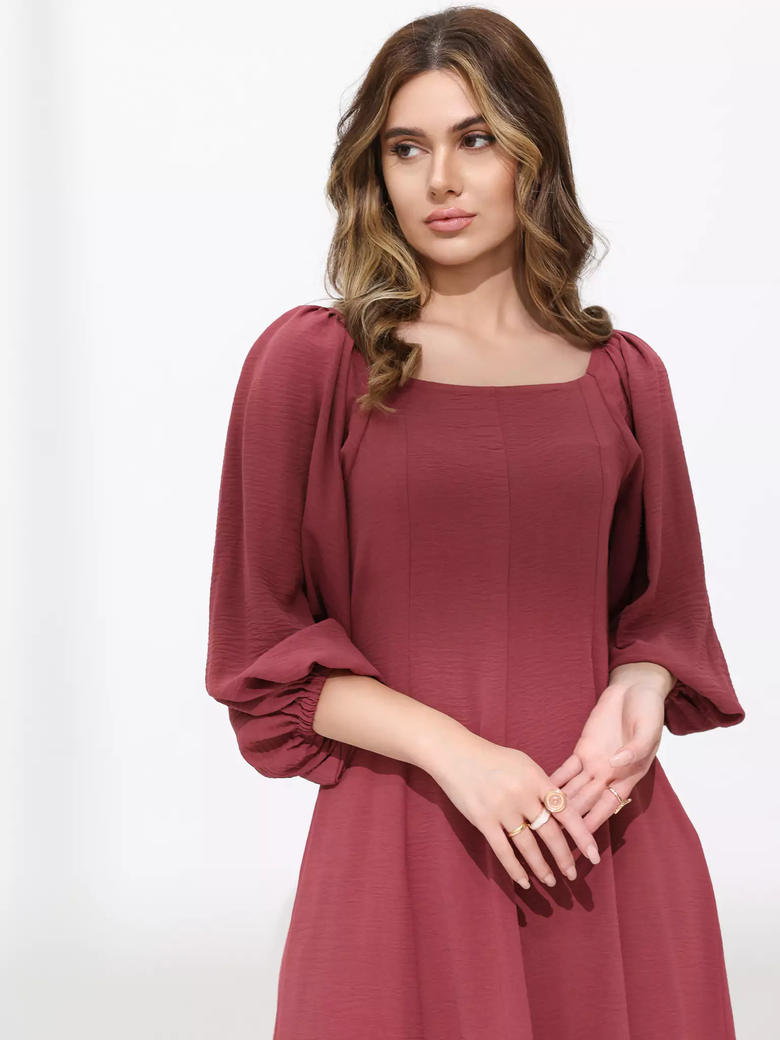 Plumpet Mauve Long Dress - Image 5