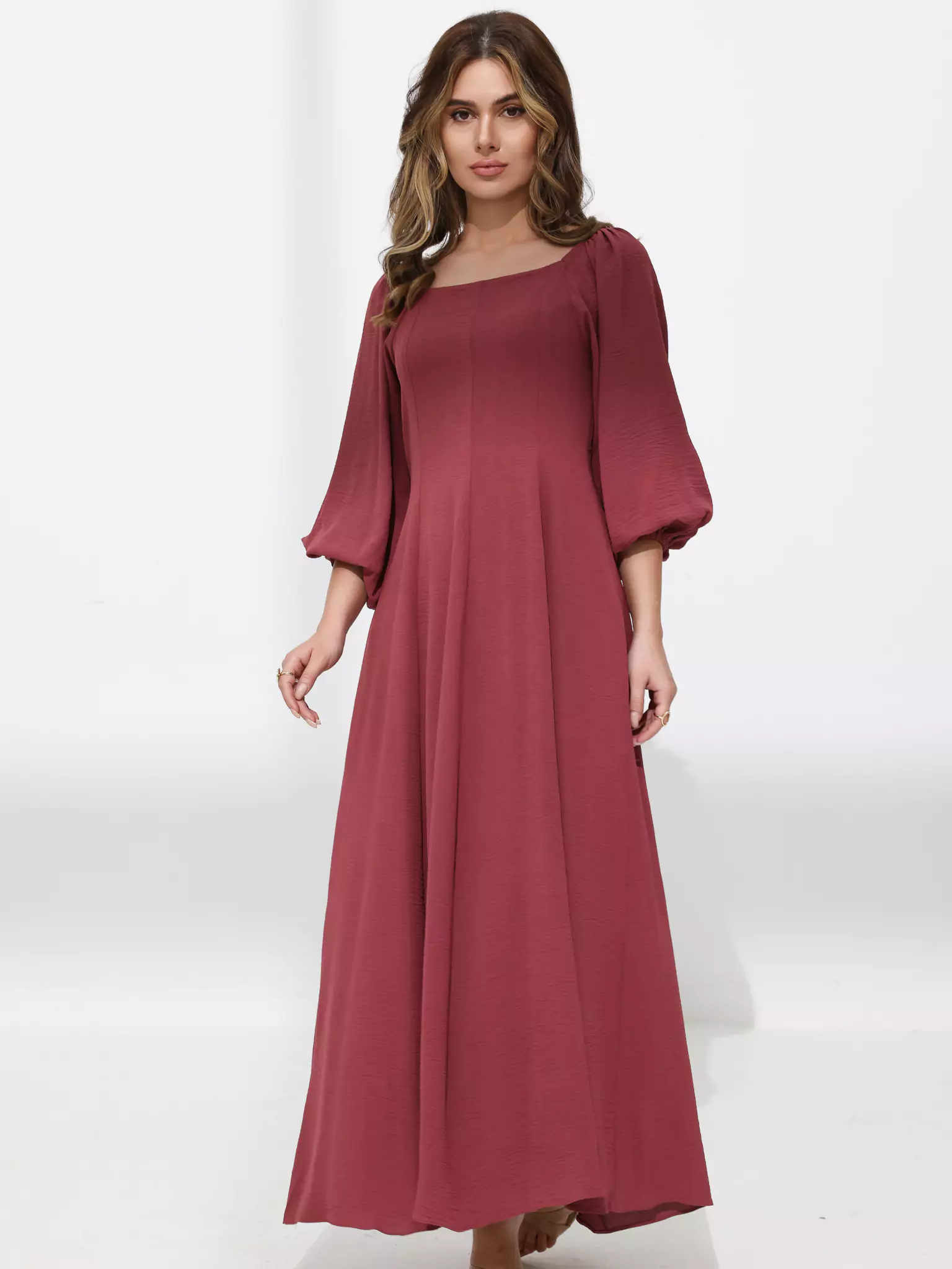 Plumpet Mauve Long Dress - Image 6