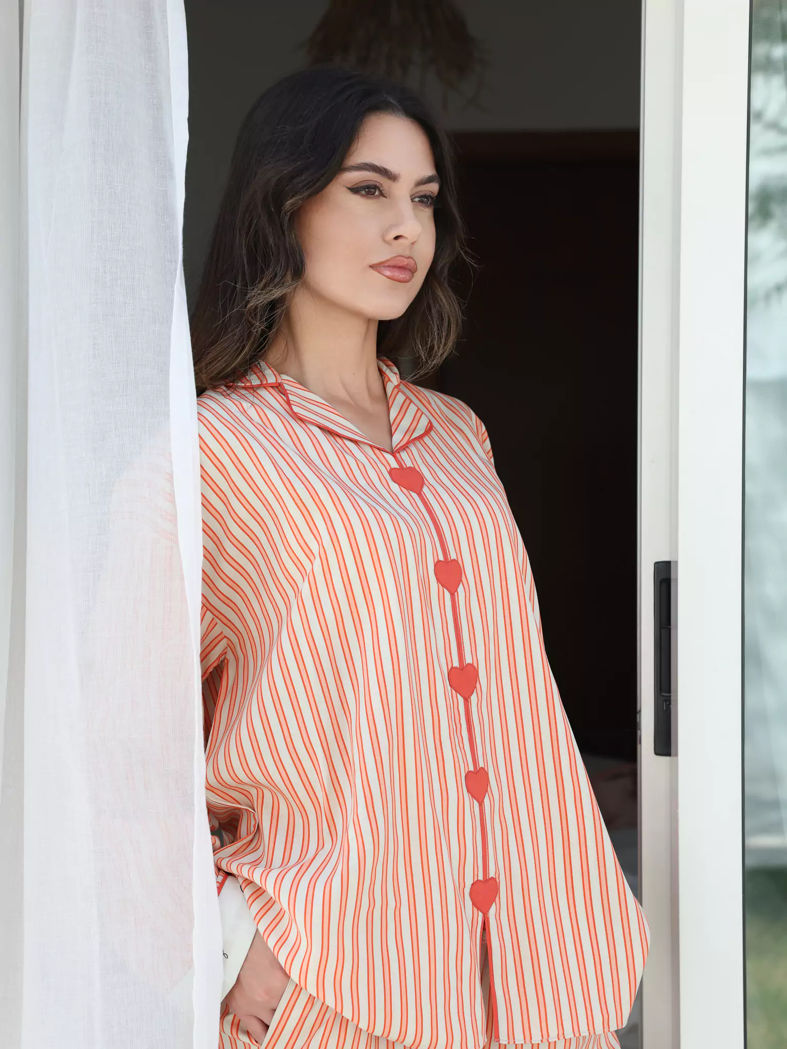 Plushka Lounge Heart Detailed Shirt - Image 6