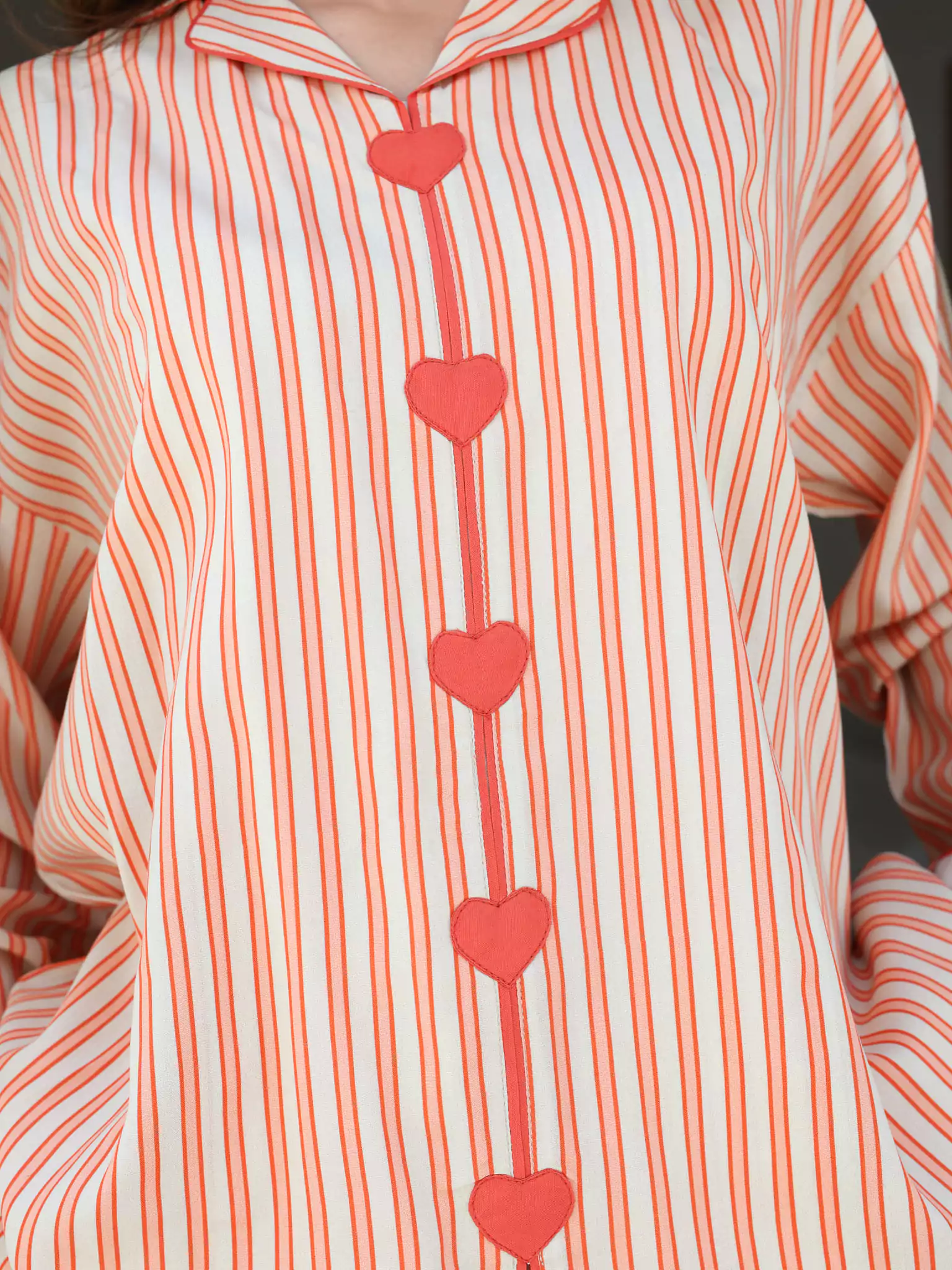 Plushka Lounge Heart Detailed Shirt - Image 7