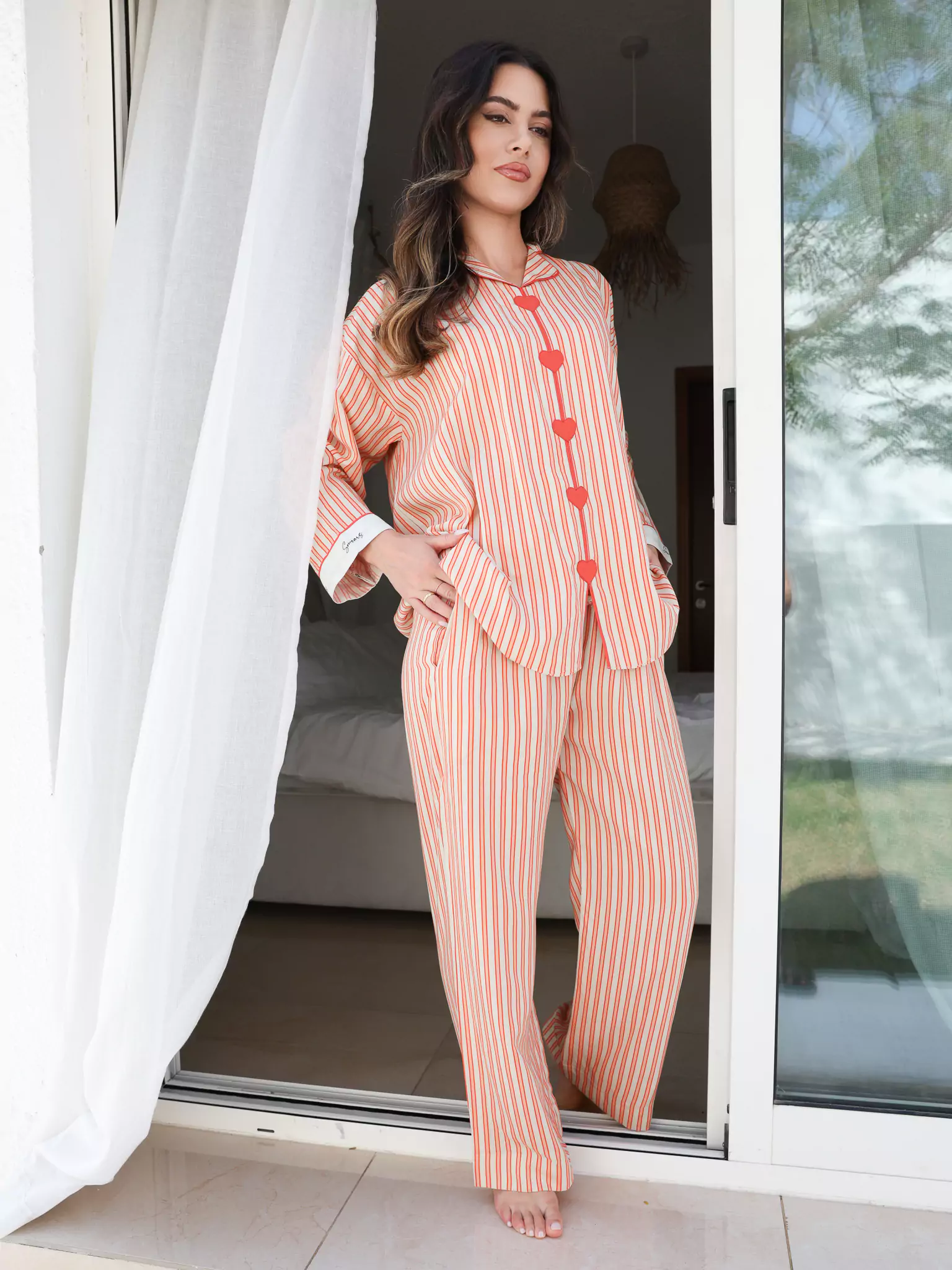 Plushka Lounge Heart Detailed Shirt - Image 9