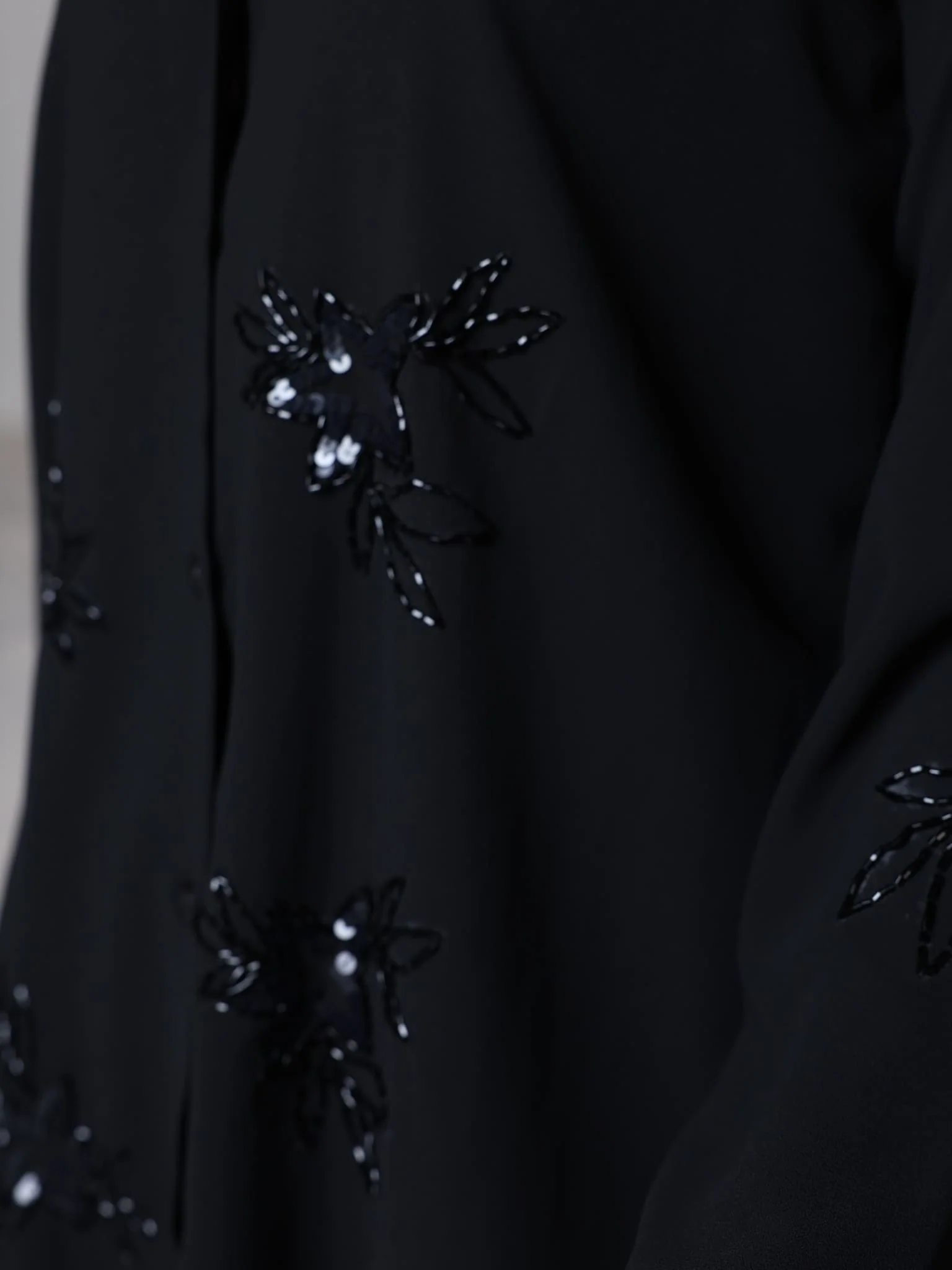 Rey Embellished Black Shirt - Image 10