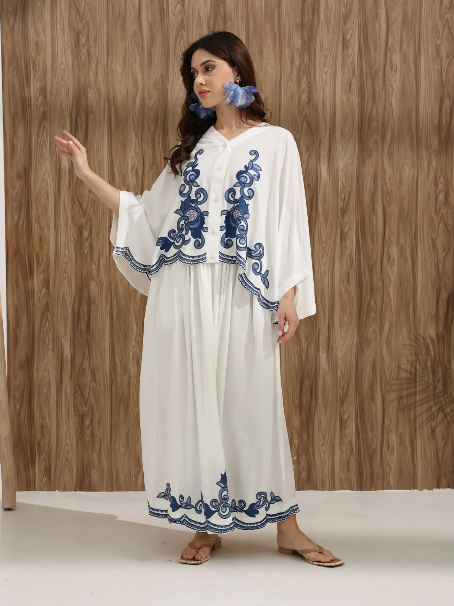 Rinza Embroidered Shirt - Image 14