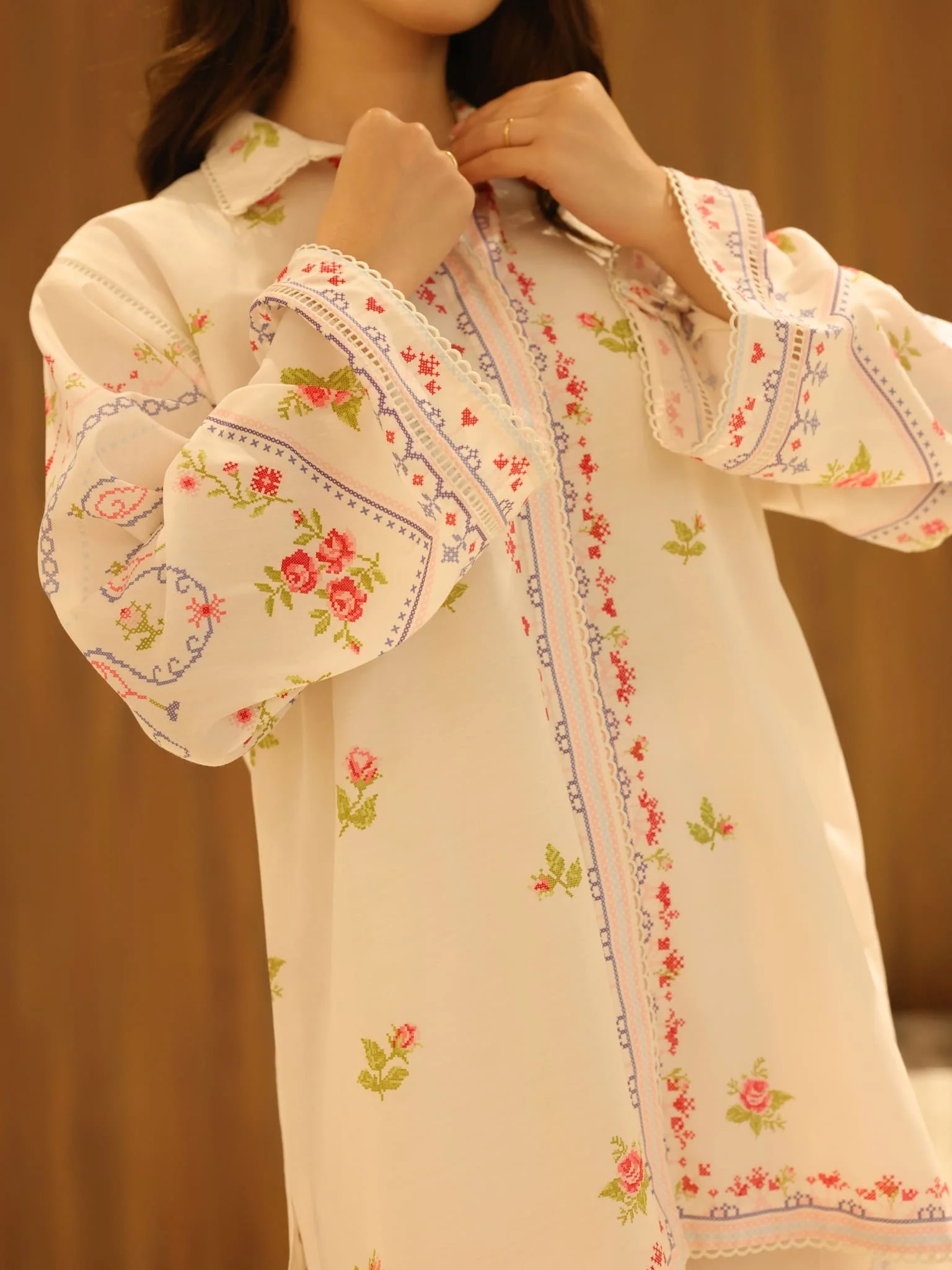 Rose Stitch Co Ord Set - Image 8