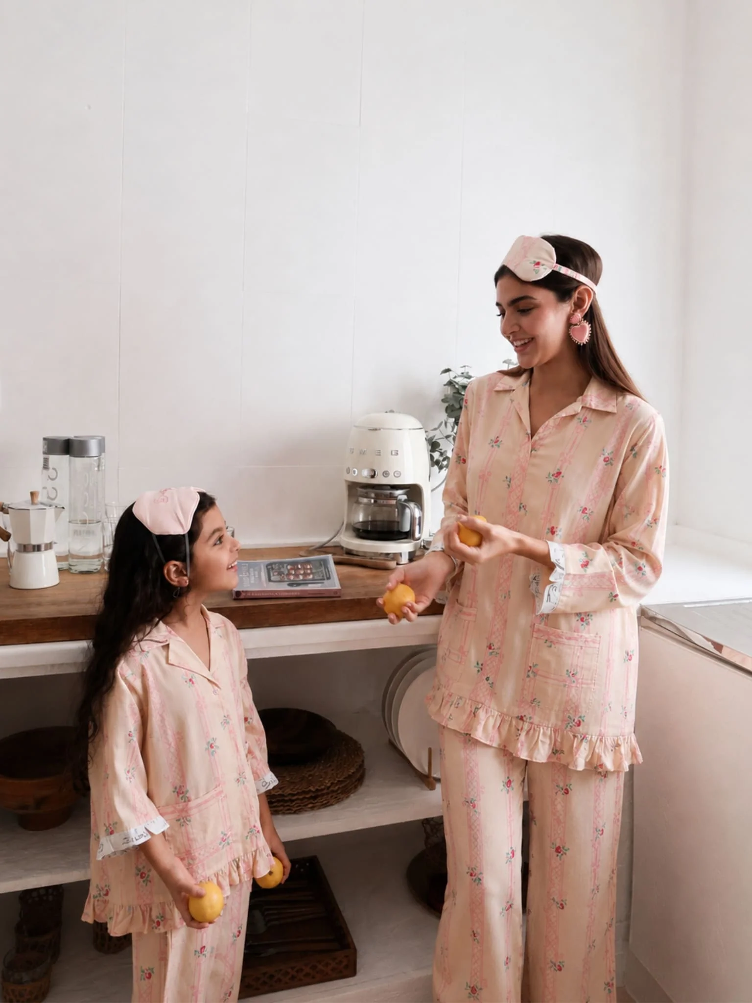 Mini Rossbee Frill Lounge Co Ord Set For Girls - Image 9