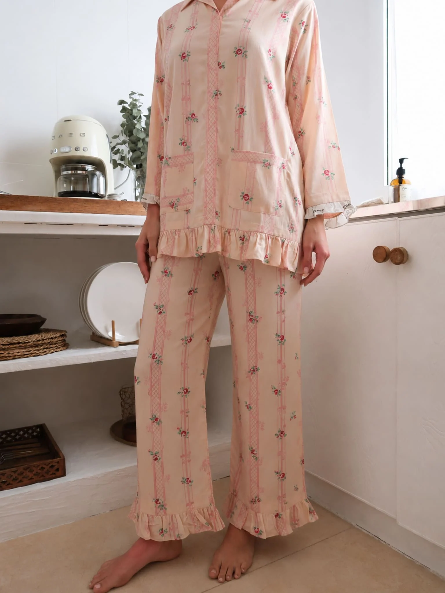 Rossbee Lounge Frill Trouser Pants - Image 2