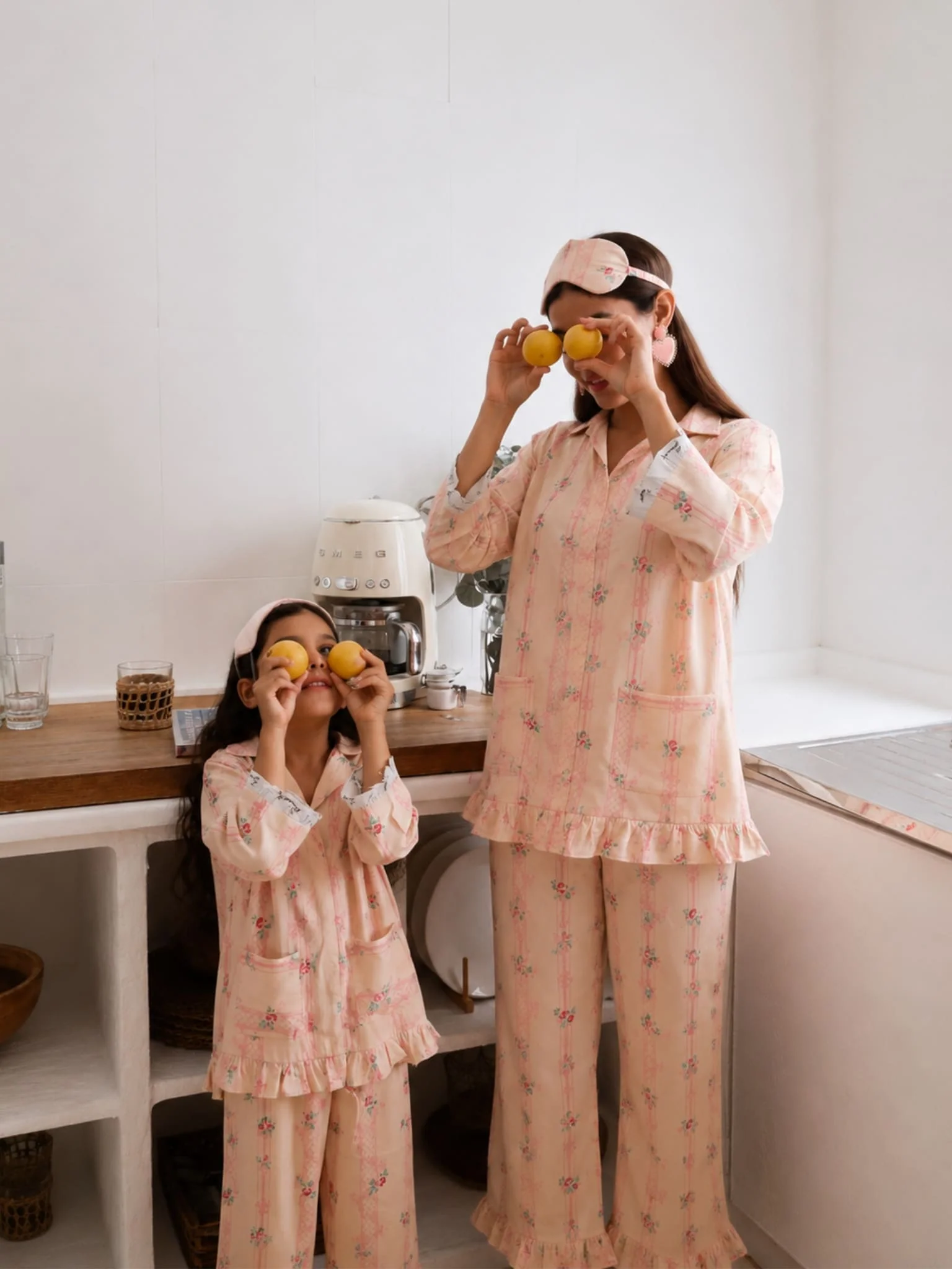 Mini Rossbee Frill Lounge Co Ord Set For Girls - Image 8