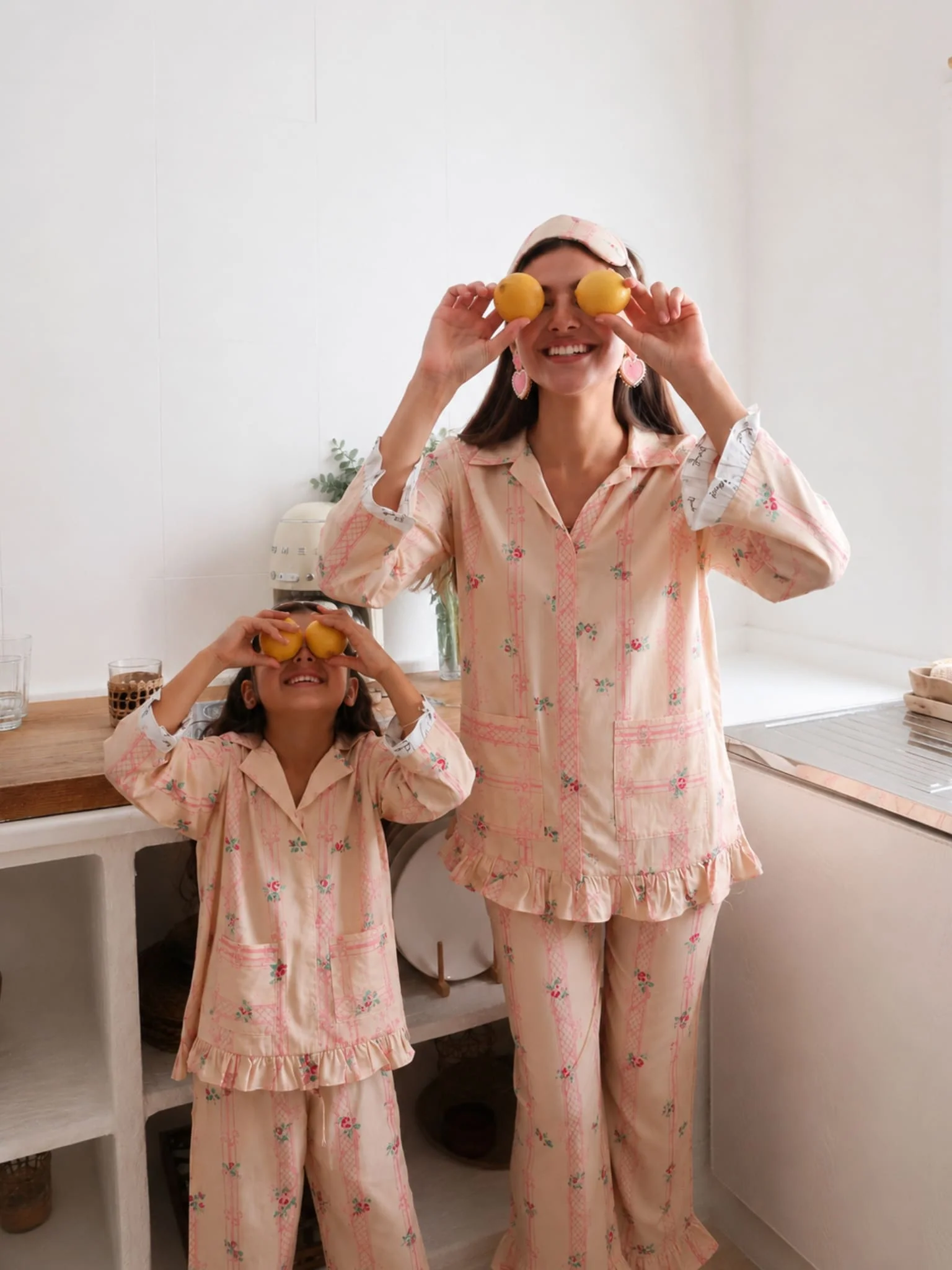 Mini Rossbee Frill Lounge Co Ord Set For Girls - Image 7