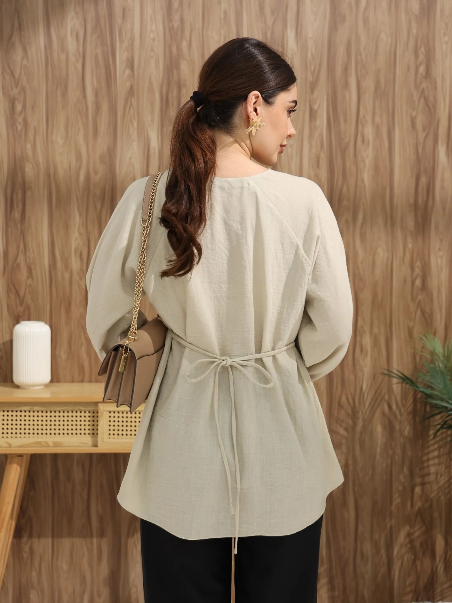 Ruhara Sage Everyday Summer Shirt - Image 3