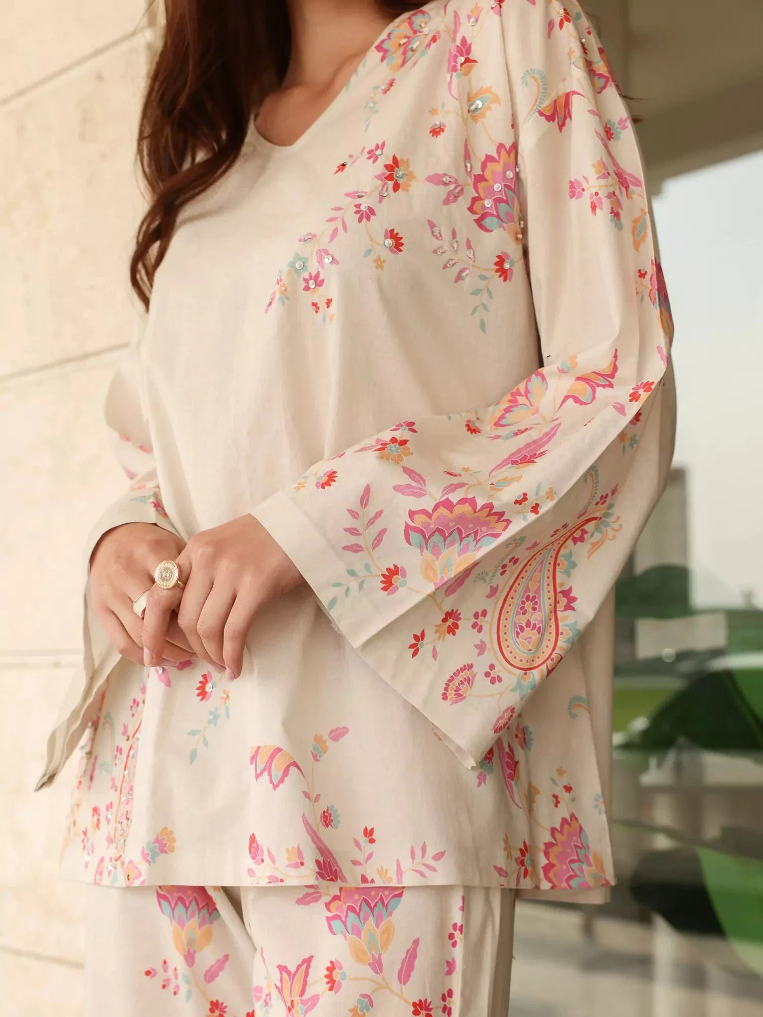 Salomi Embellished Co Ord Set - Image 7