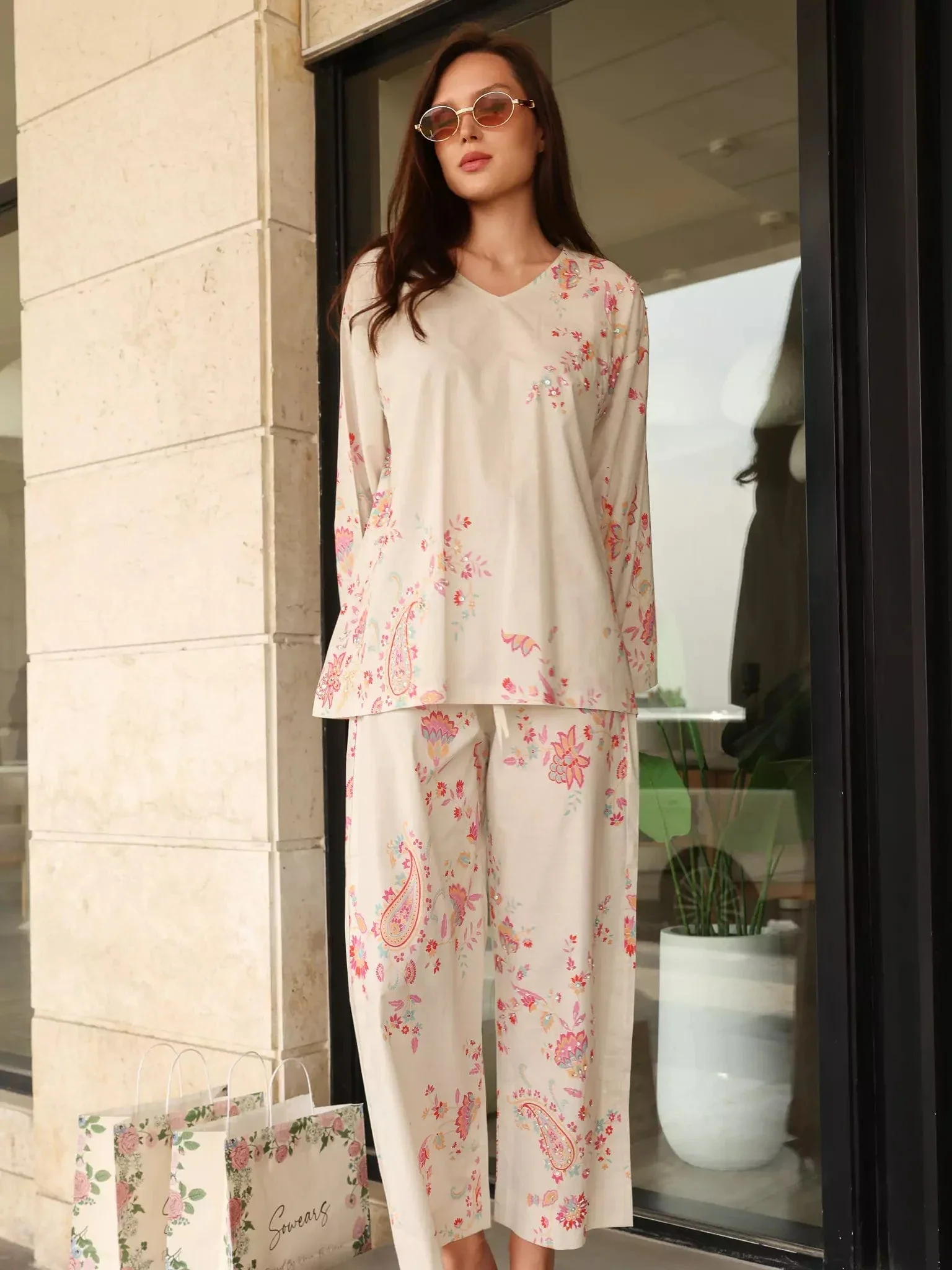 Salomi Embellished Co Ord Set - Image 8