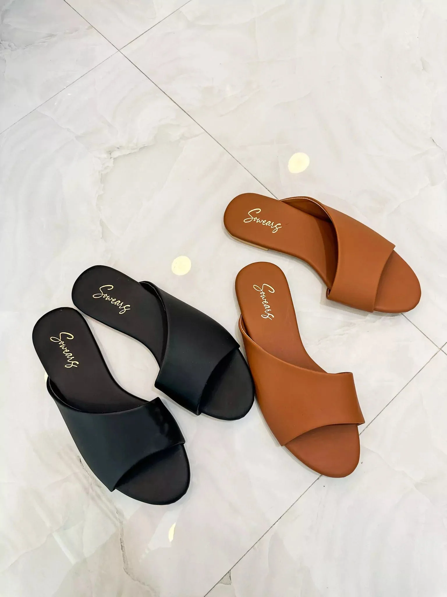 See You Soon Flats - Brown - Image 3