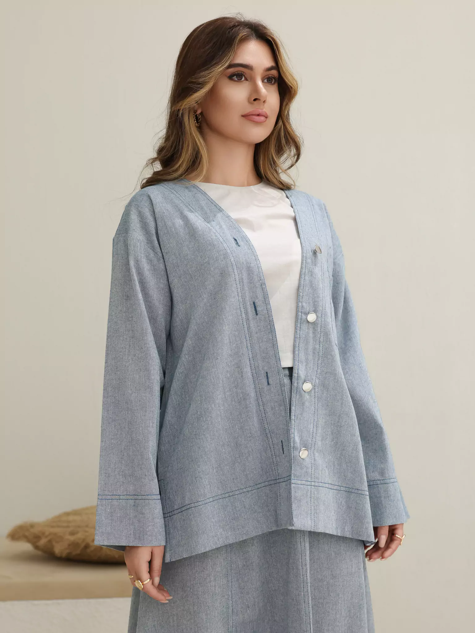 Skye Skirt And Shirt Set - Image 10