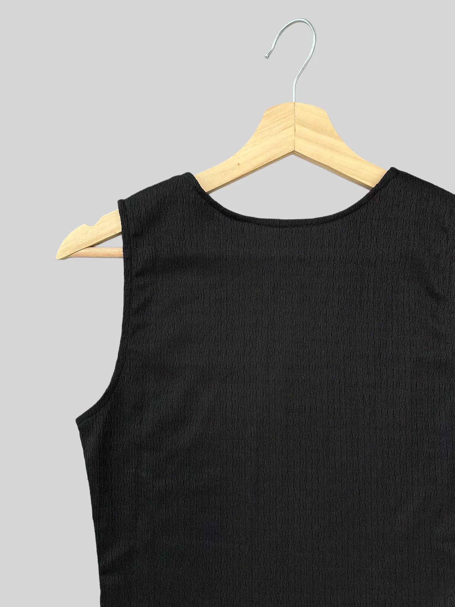 Black Bodysuit - Sleeveless - Image 2