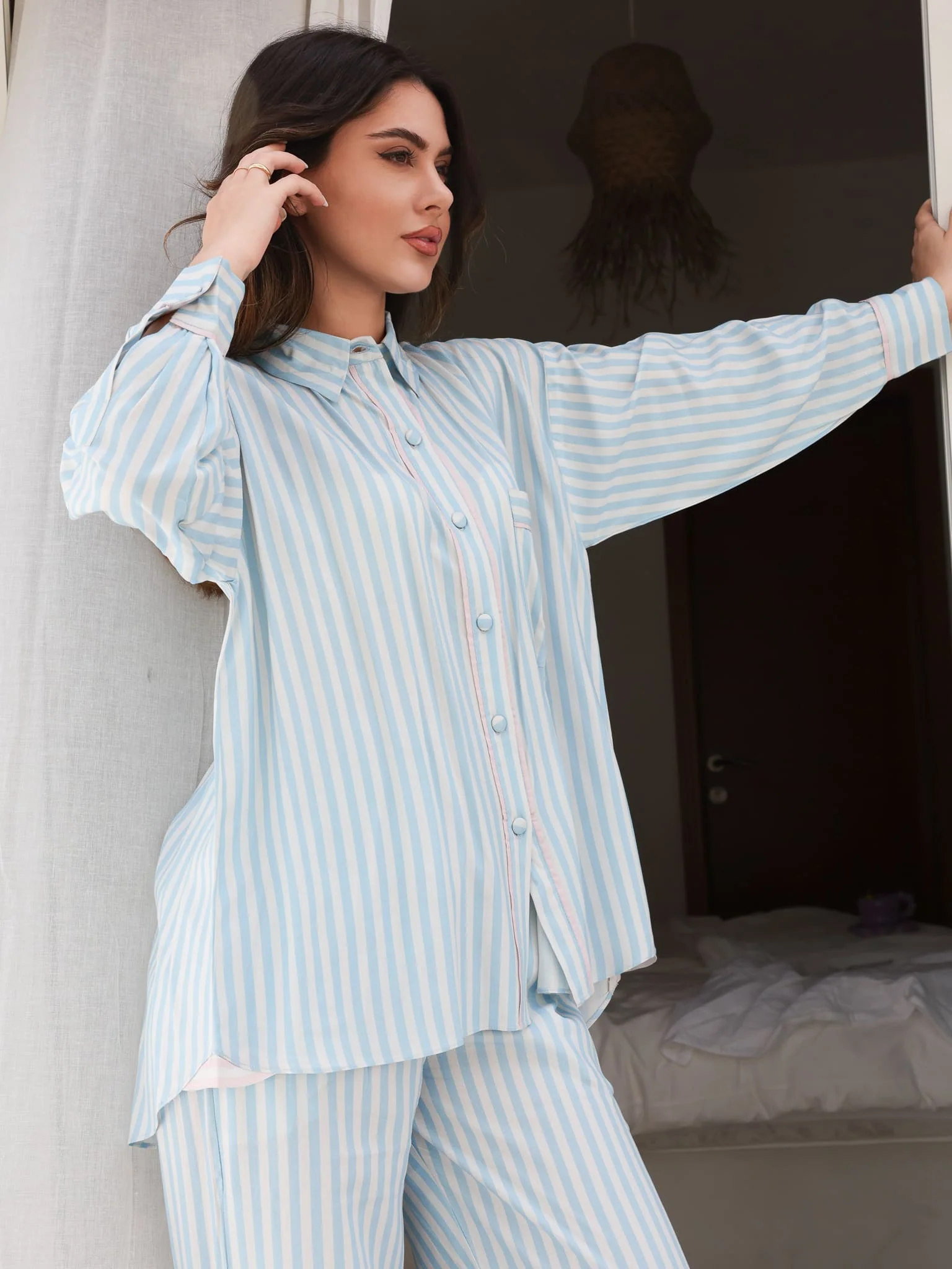 Snoozi Lounge Pastel Shirt - Image 4
