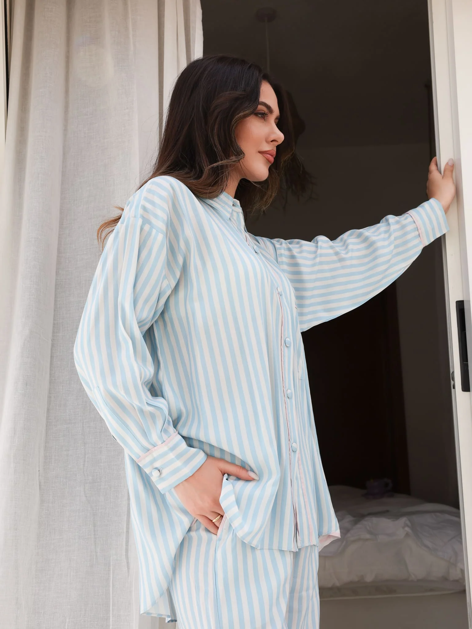 Snoozi Lounge Pastel Shirt - Image 6