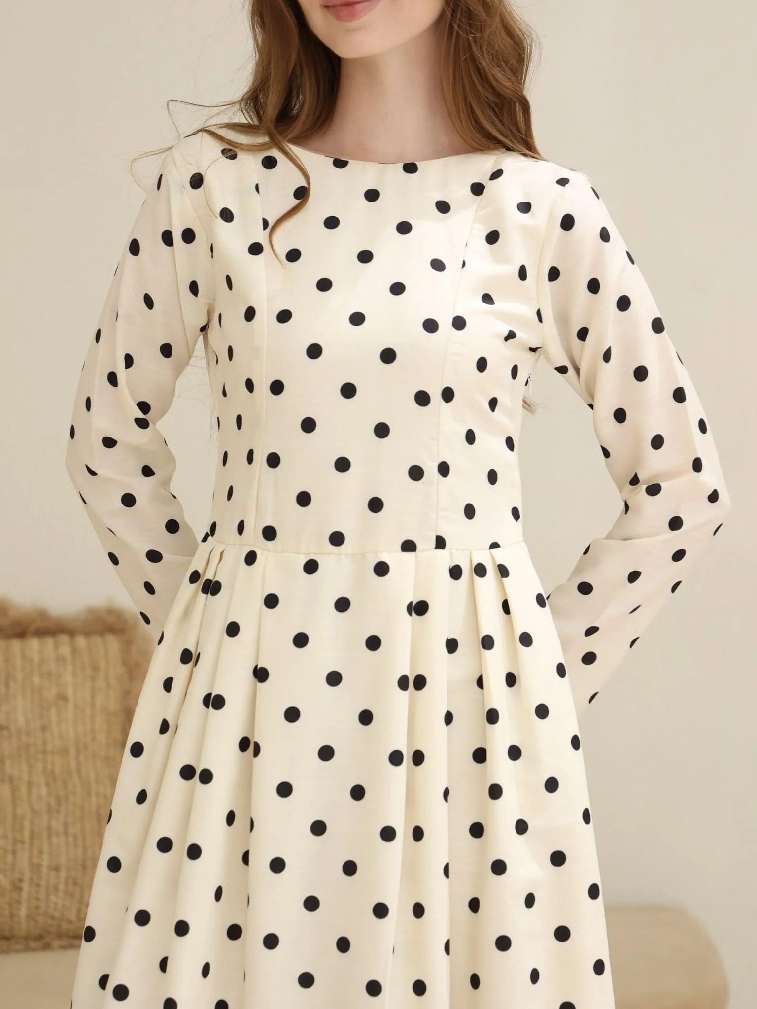 Stipple Dew Polka Dots Dress - Image 2