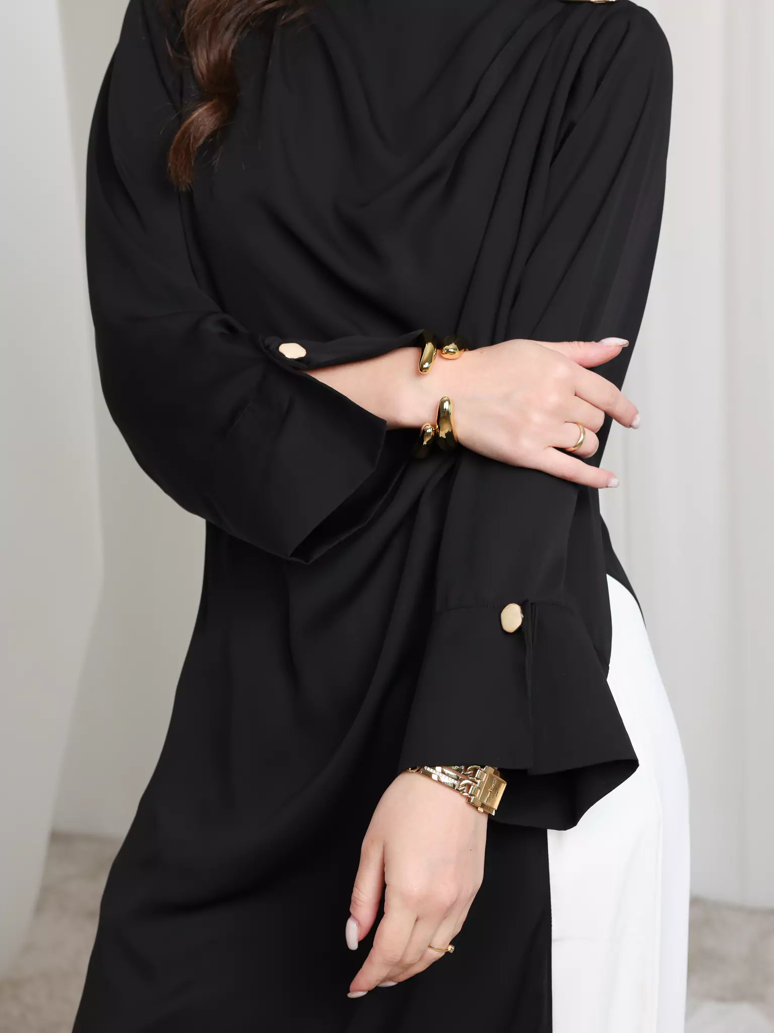 Strath Long Black Tunic - Image 10