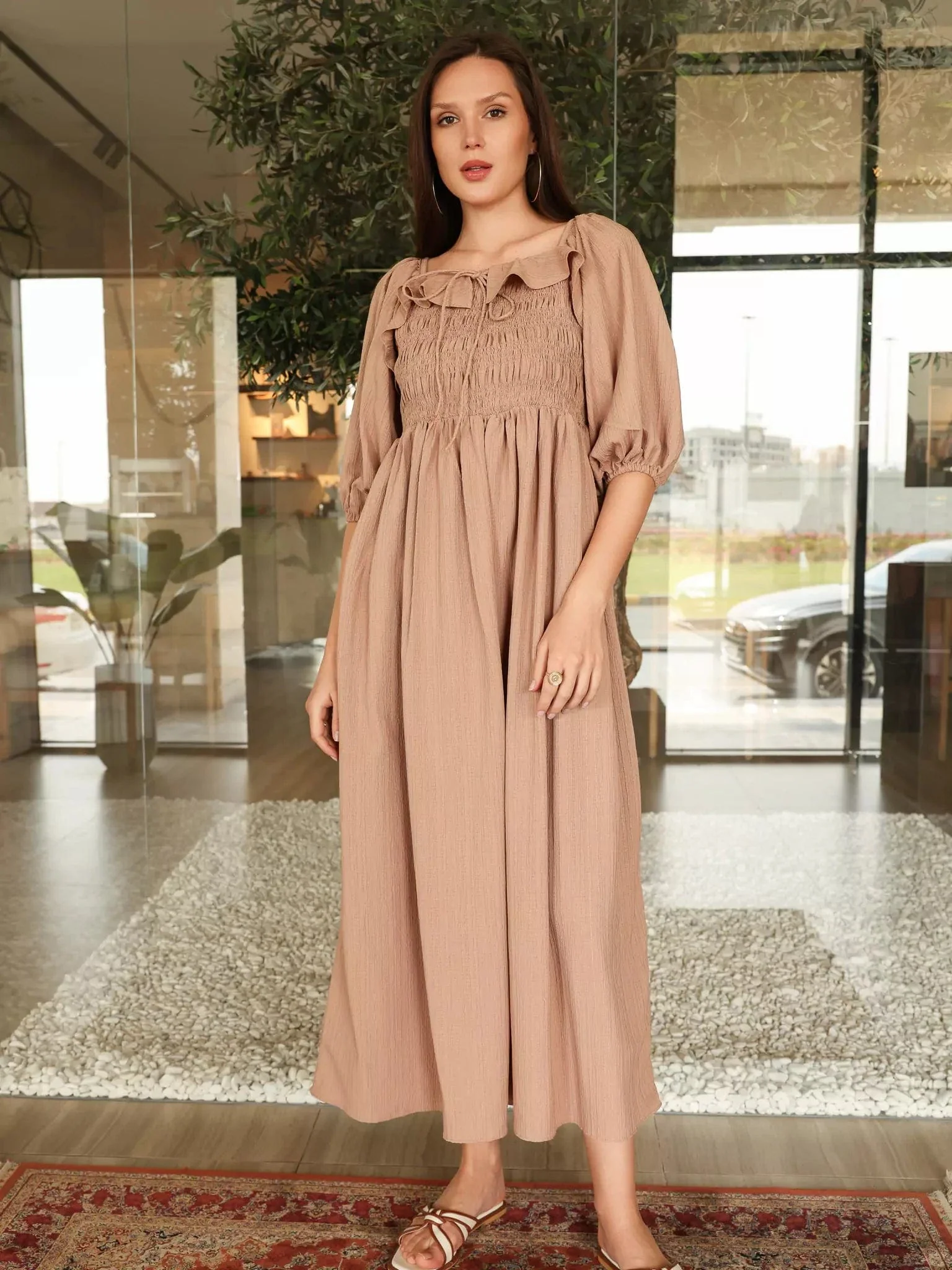 Stylar Smocked Dress