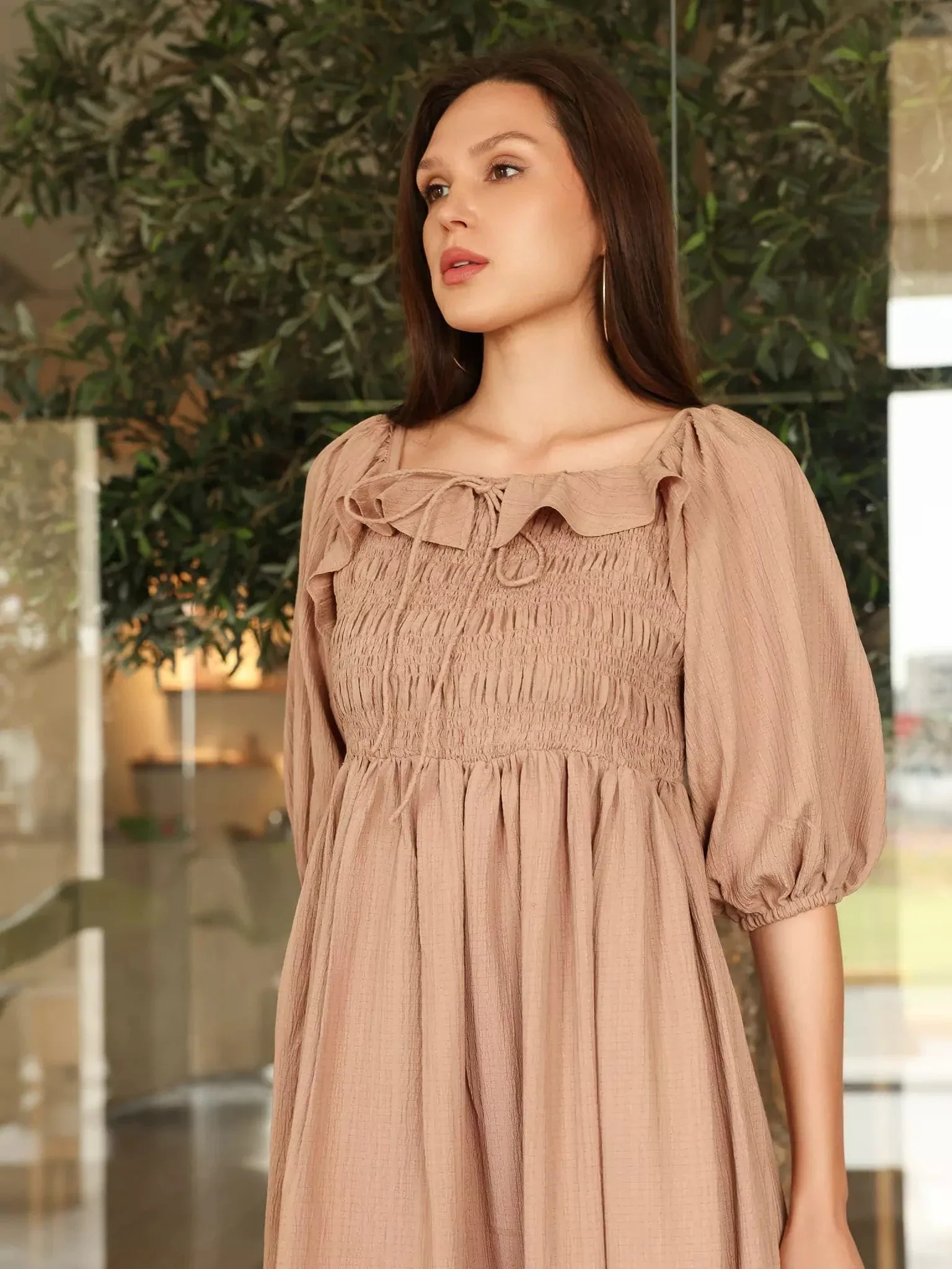 Stylar Smocked Dress - Image 4