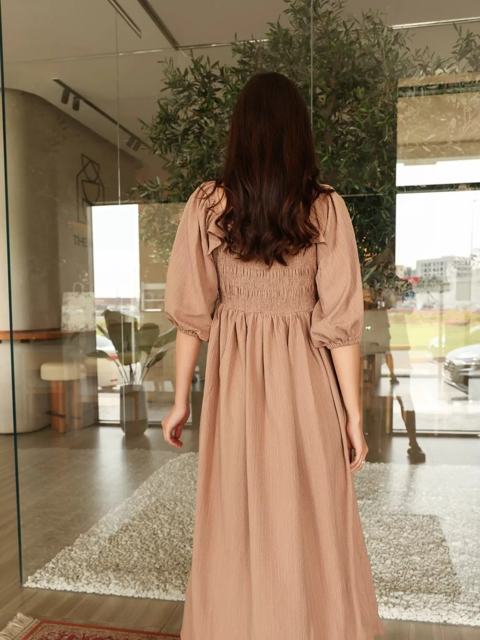 Stylar Smocked Dress - Image 5